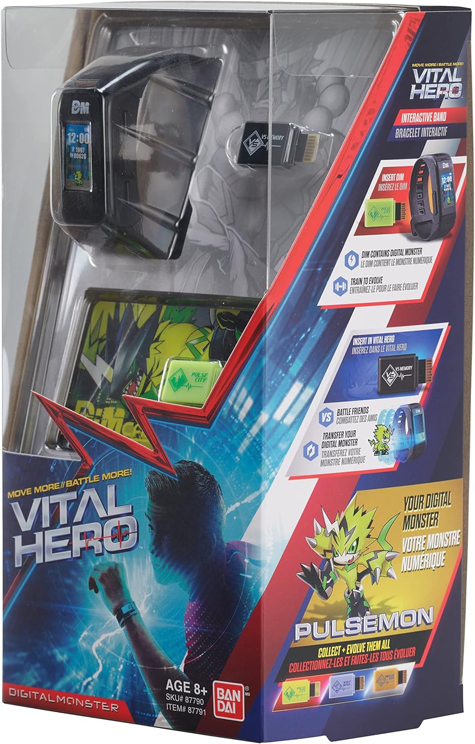 BANDAI Vital Hero Digimon - Black, 87791 image number 5