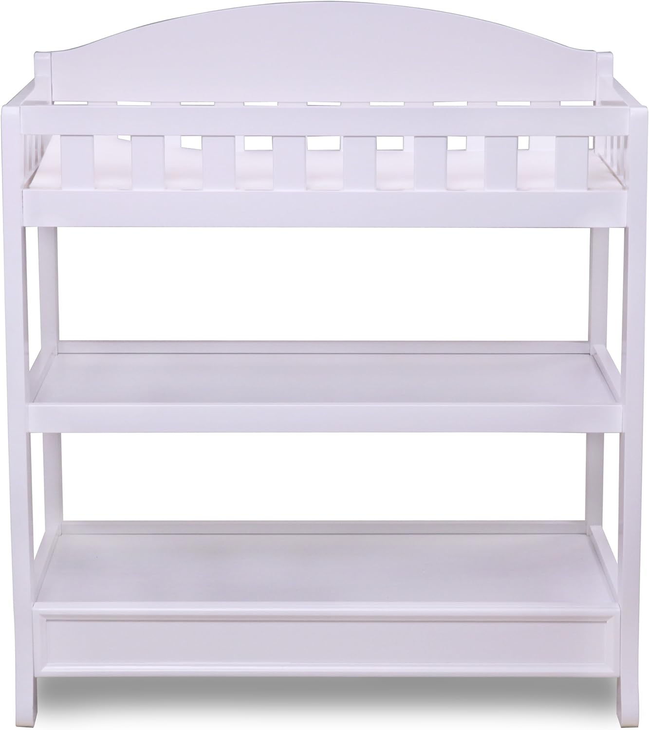 Delta Children Infant Changing Table with Pad, White image number 4