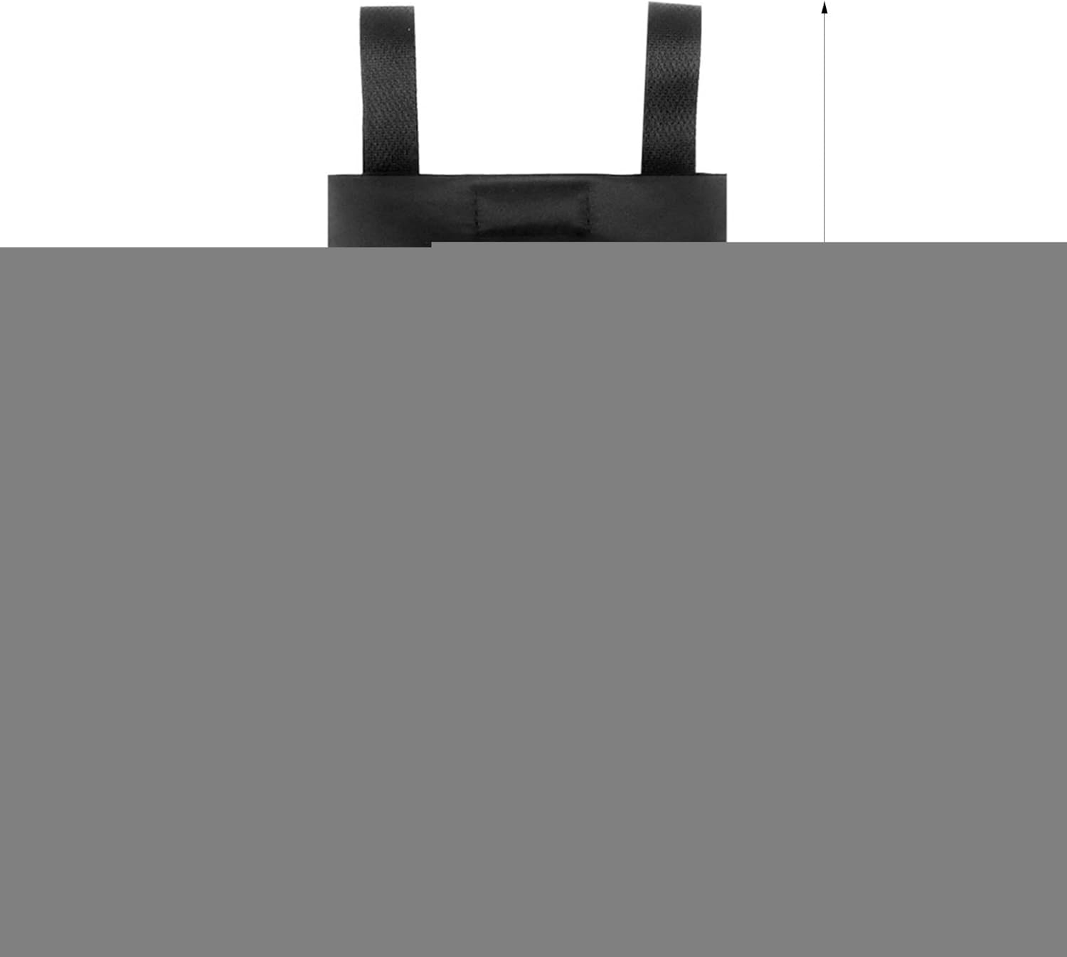 Crutch Pouch Bag - Lightweight Crutch Accessories Bag,Cane Accessories, Drink Holder, Water-Resistant Pocket Organizer for Men Women Kids image number 3