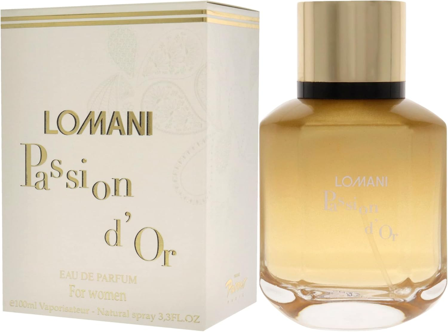 Lomani Lomani Passion Dor for Women 3.3 Oz EDP Spray image number 4