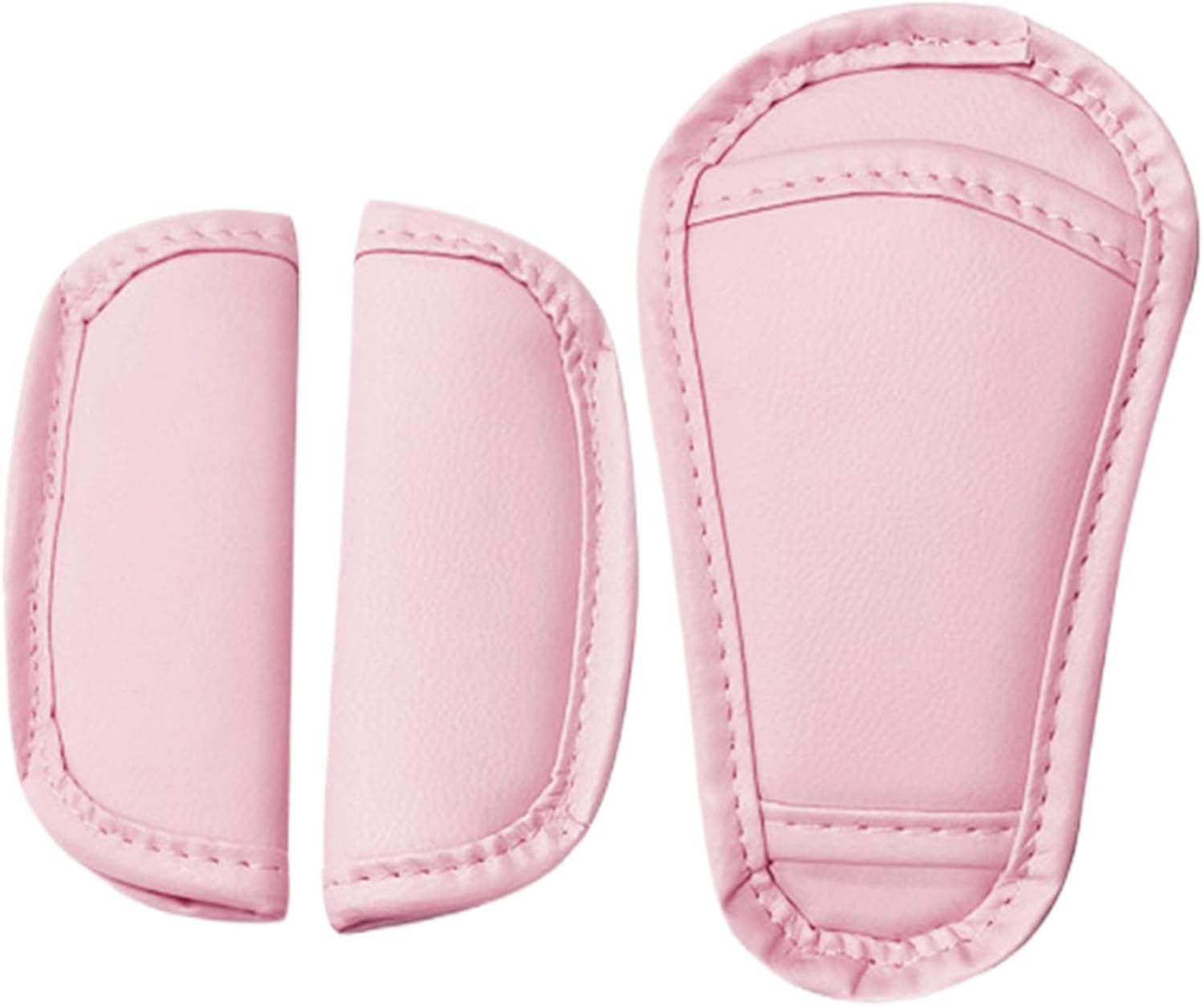 Shoulder Strap and Crotch Harness Pads - Soft 3-Piece Set for Car Seats and Strollers | Child Safety Belt Cushion, Breathable Baby Strap Pad, Dining Chair Harness Cover for All Vehicles