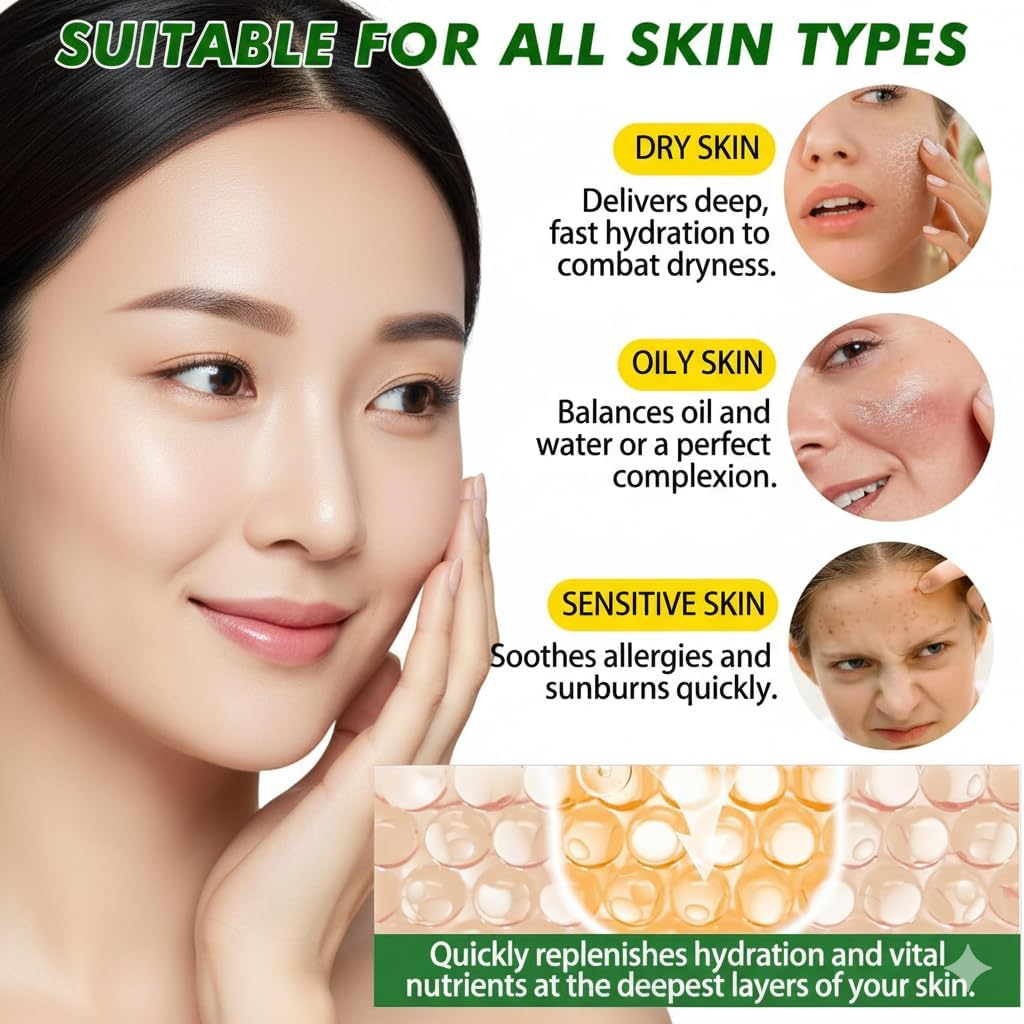 SM- Snail Mucin Face Moisturiser - Advanced Vegan Snail Cream with Barrier Repair for Sensitive Skin & Dry Skin, Lightweight Daily Facial Cream for Soft, Glowy Skin, Skin Care - 3.52 Oz -100G image number 3