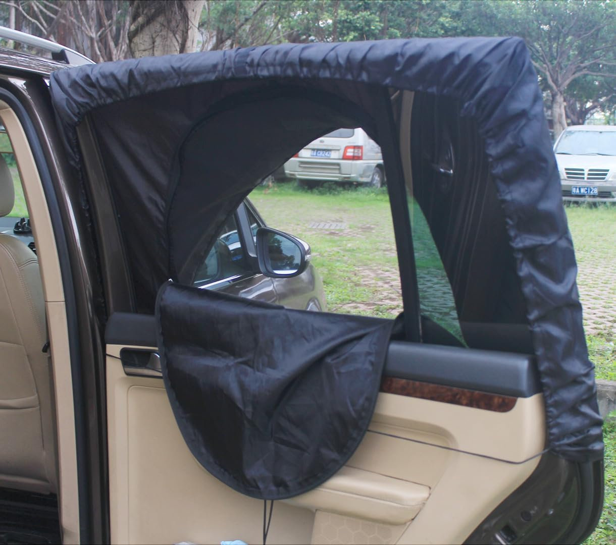 SUV Camping Ventilation Screen Sleep in Car Fresh Air Flow in Keep Bugs and Insects Out image number 2