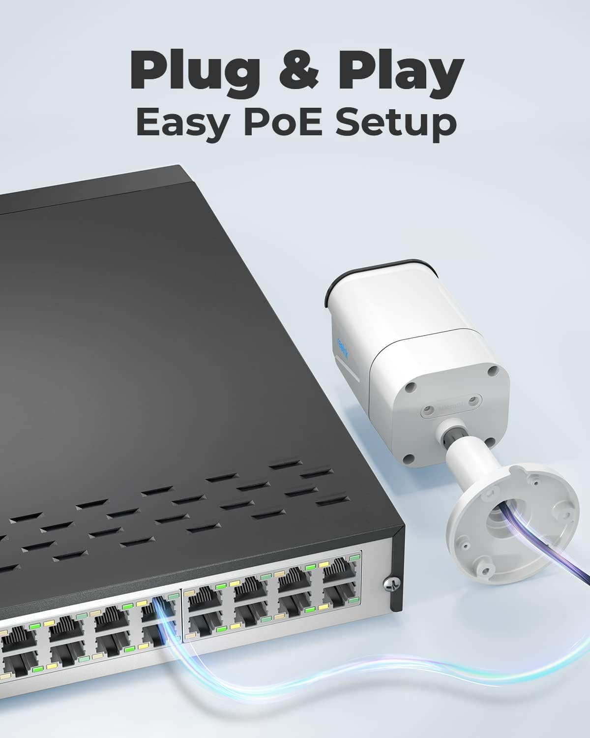 Reolink 4K 16CH Poe Video Surveillance Camera System, H.265, Smart Person/Vehicle Detection, 8Pcs 8MP Poe IP Security Cameras Outdoor with a 4K 16-Channel NVR, 4TB HDD Pre-Installed image number 4