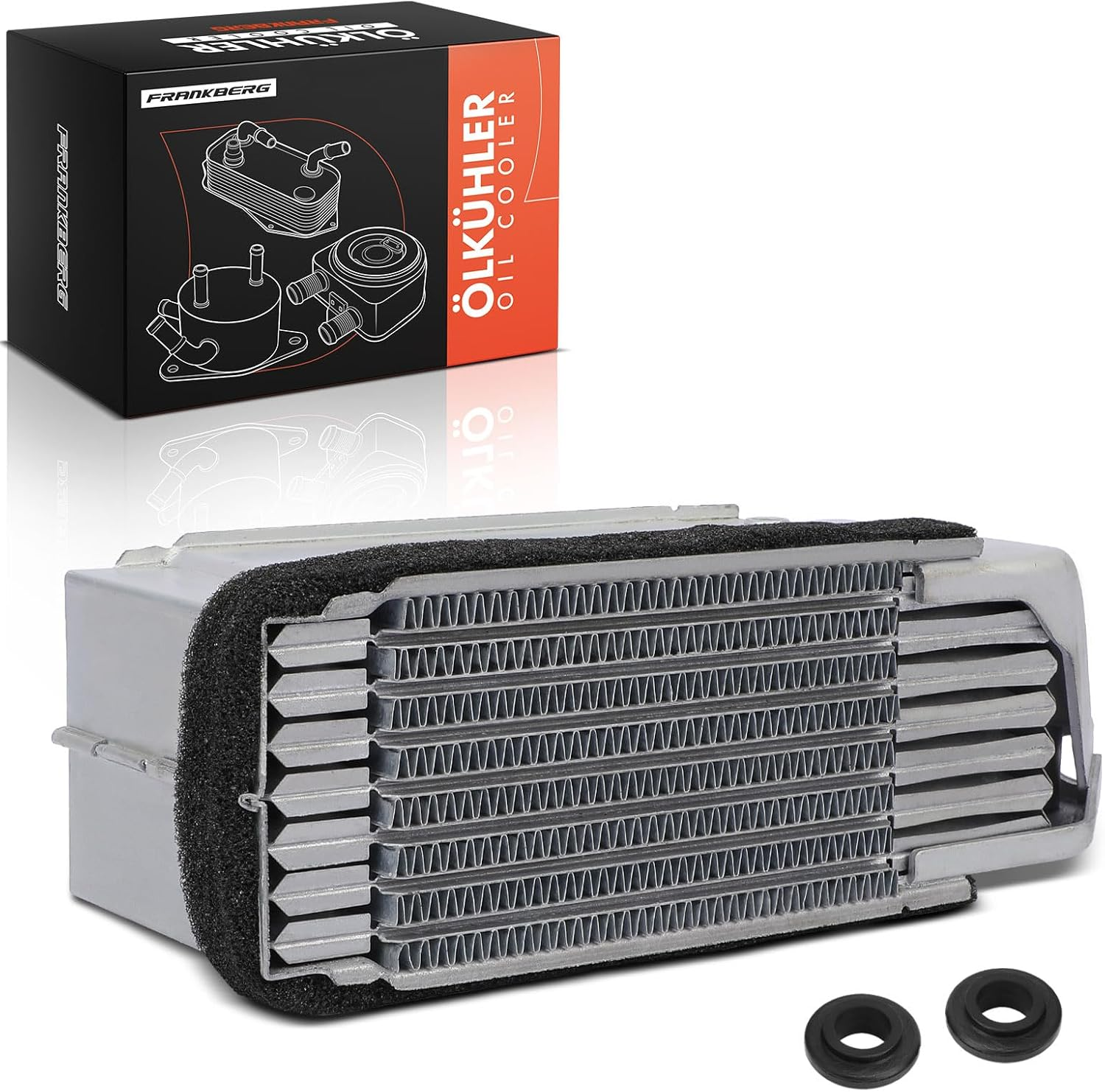 Frankberg Oil Cooler Engine Oil Cooler Engine Oil Cooler Replacement # 021117021B image number 6