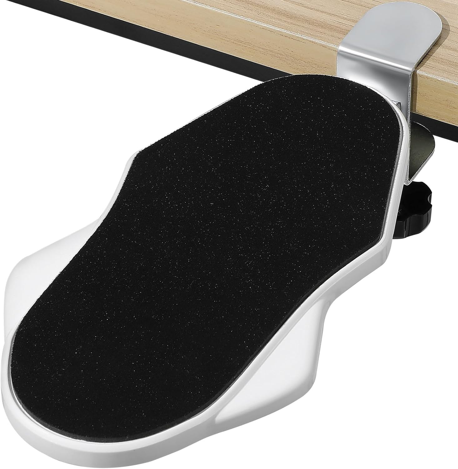 Operitacx Computer Arm Rest for Desk, 180&deg; Adjustable Rotating Elbow Arm Support, 90&deg; Foldable Desk Extender Tray, Ergonomic Mouse Pad Holder for Home and Office Desk