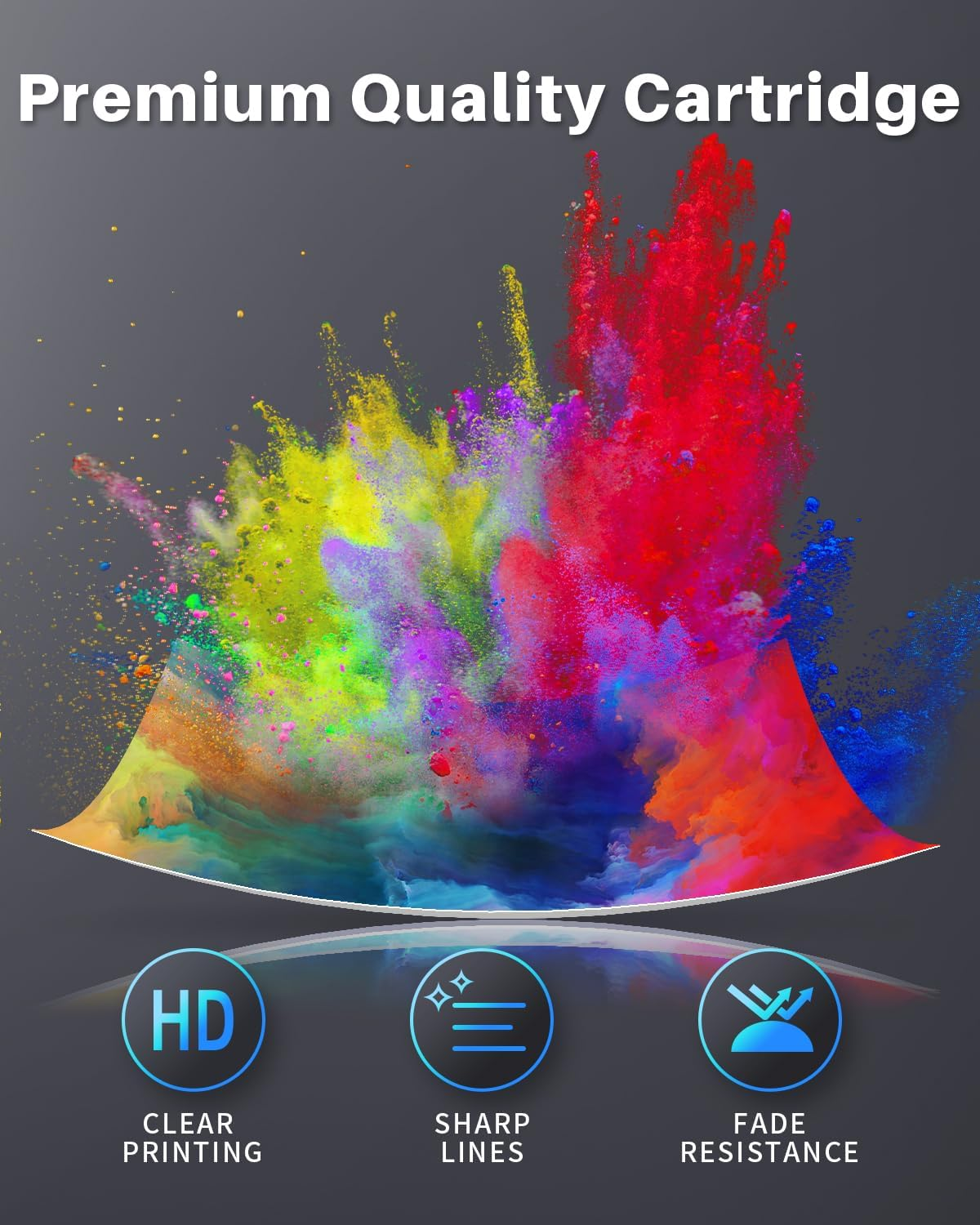 TN251 4Pack Toner Cartridges Compatible Replacement for TN251 TN255 TN-251 TN-255 Work with MFC-9335CDW, HL-3150CDN, HL-3170CDW, MFC-9140CDN, MFC-9330CDW, MFC-9340CDW (BK/C/M/Y, 4 Pack) image number 1