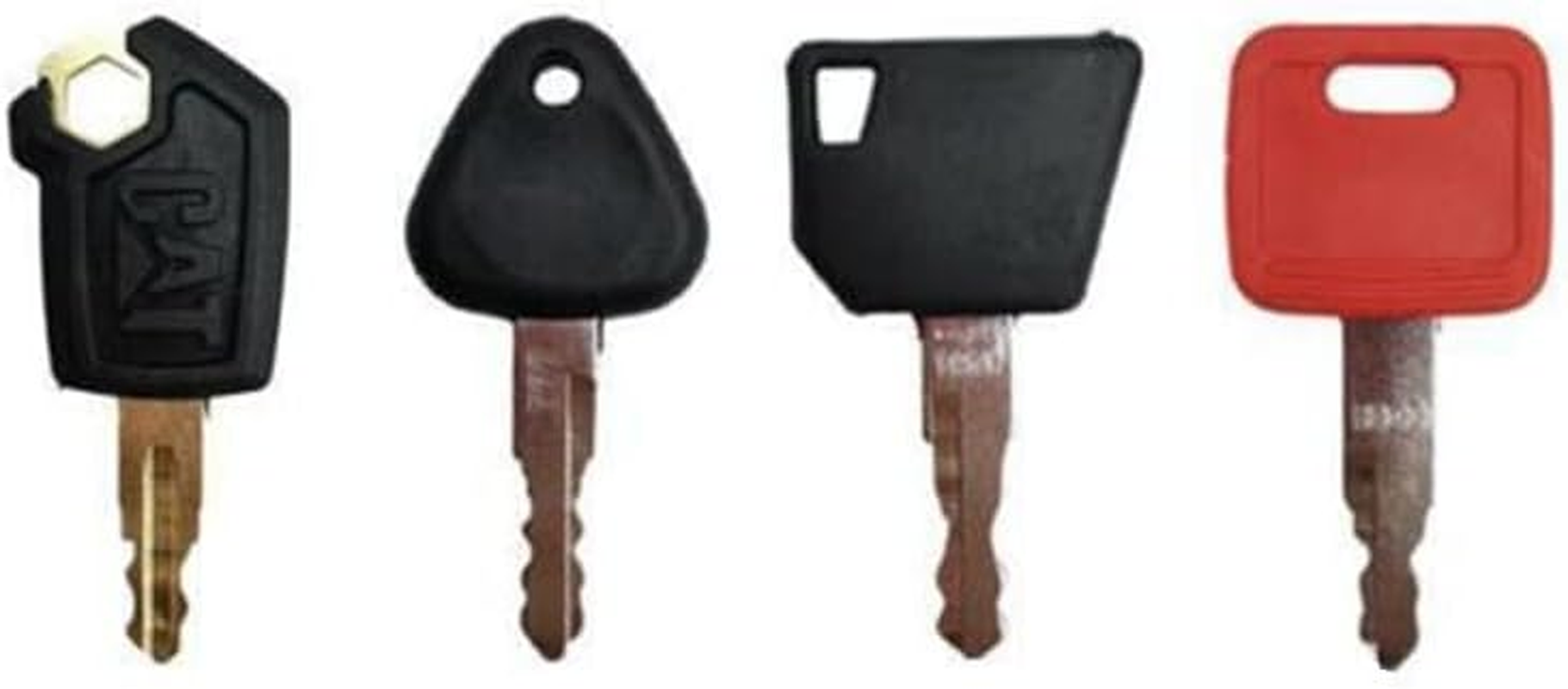 24 Heavy Equipment Construction Machines Master Ignition Key Cat Volvo JCB Case image number 4