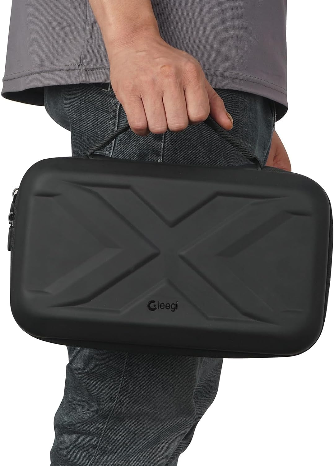 Gleegi EVA Protection Case Compatible with Compatible with NOCO Boost X GBX155: 4250A/Boost GB150: 3000A Ultrasafe Jump Starter, Portable Carrying Case for Car Battery Booster