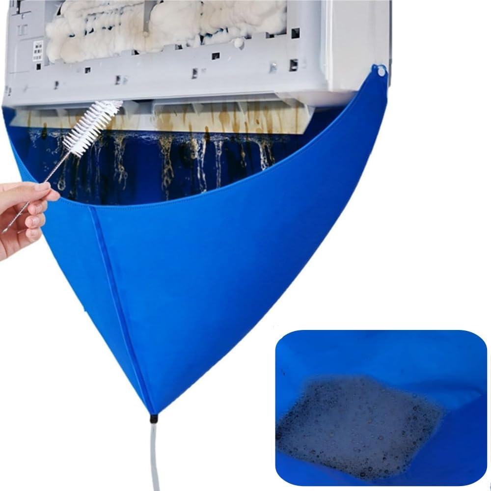 Air Conditioner Cleaning Bag Air Conditioner Cleaning Kit Air Conditioner Cover Kit Split Air Conditioner with Hose Brushes image number 1