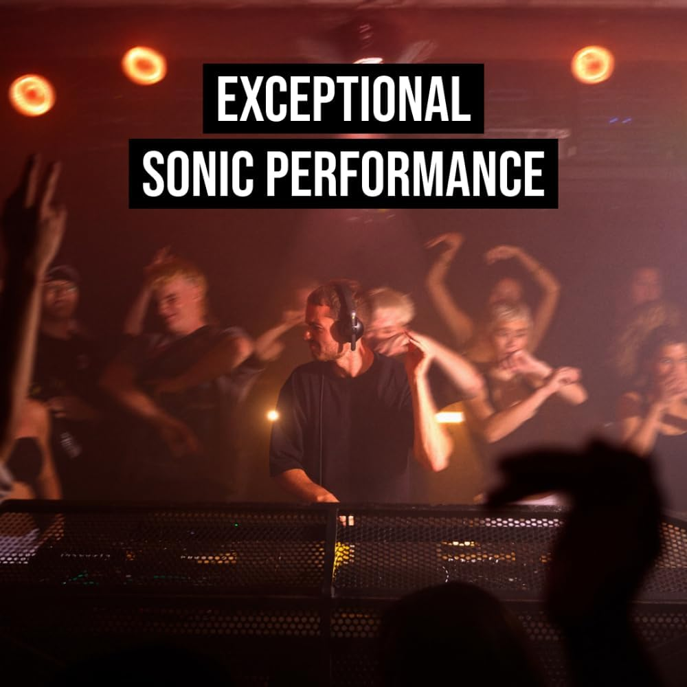 R&Oslash;DE NTH-50 Professional On-Ear Wired DJ Headphones | Durable, Comfortable, Hi-Fi Audio | Musicians, Filmmakers, Creators (Black) image number 6