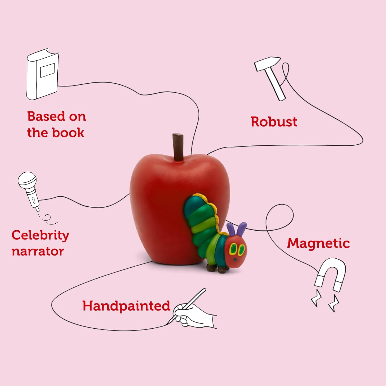 Eric Carle - the Very Hungry Caterpillar Tonie Audio Character image number 1