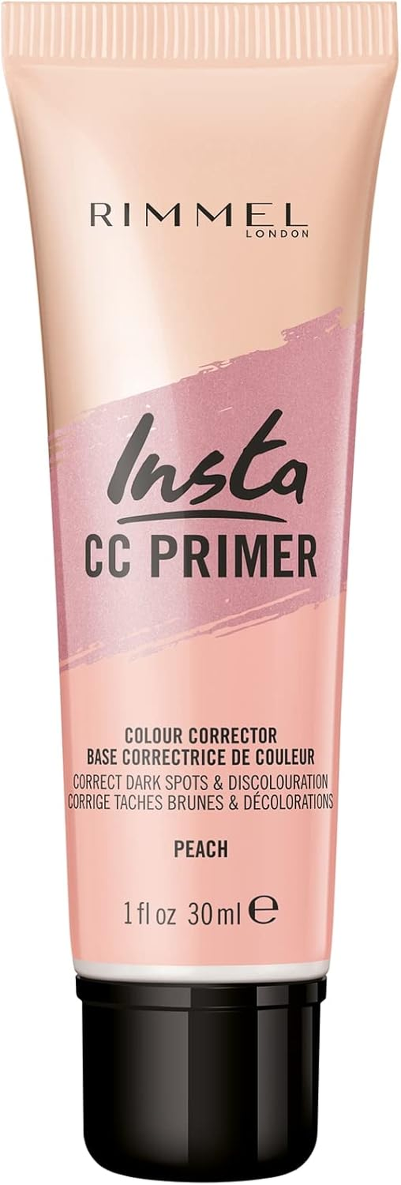 Rimmel London Insta CC Primer, Peach, 30Ml