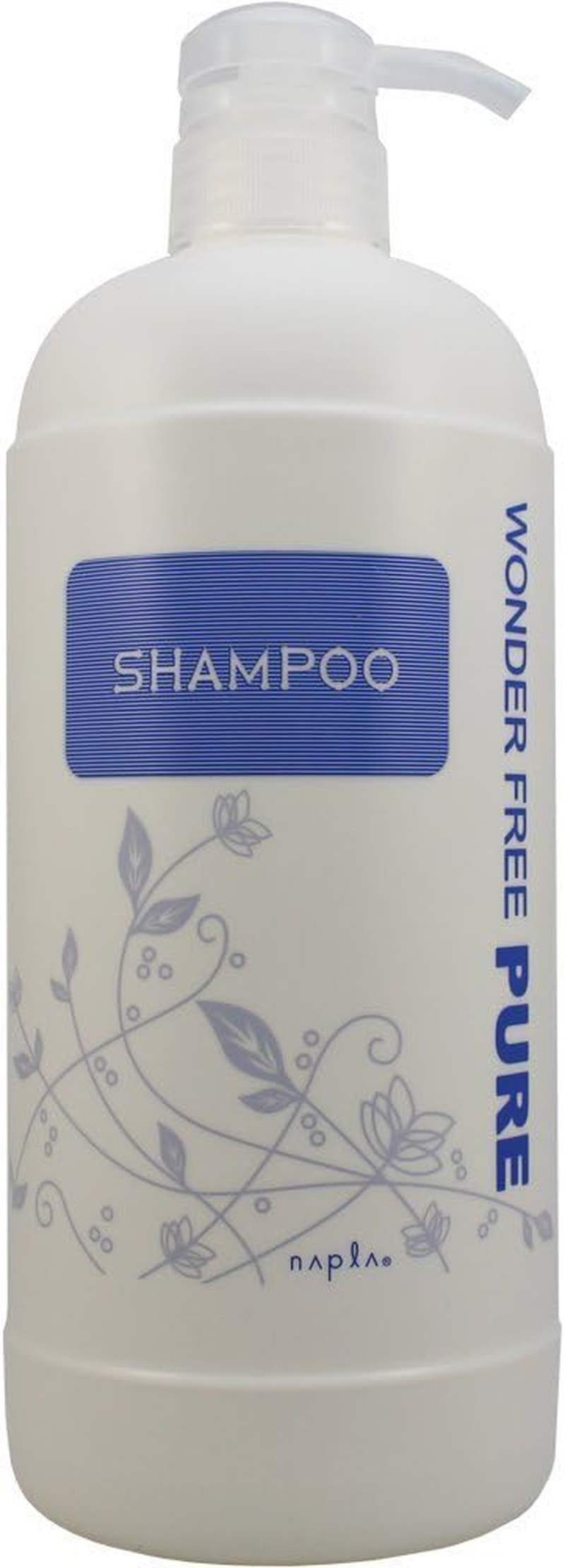 Napra Wonder Free Pure Shampoo 33.8 Fl Oz (1,000 Ml)
