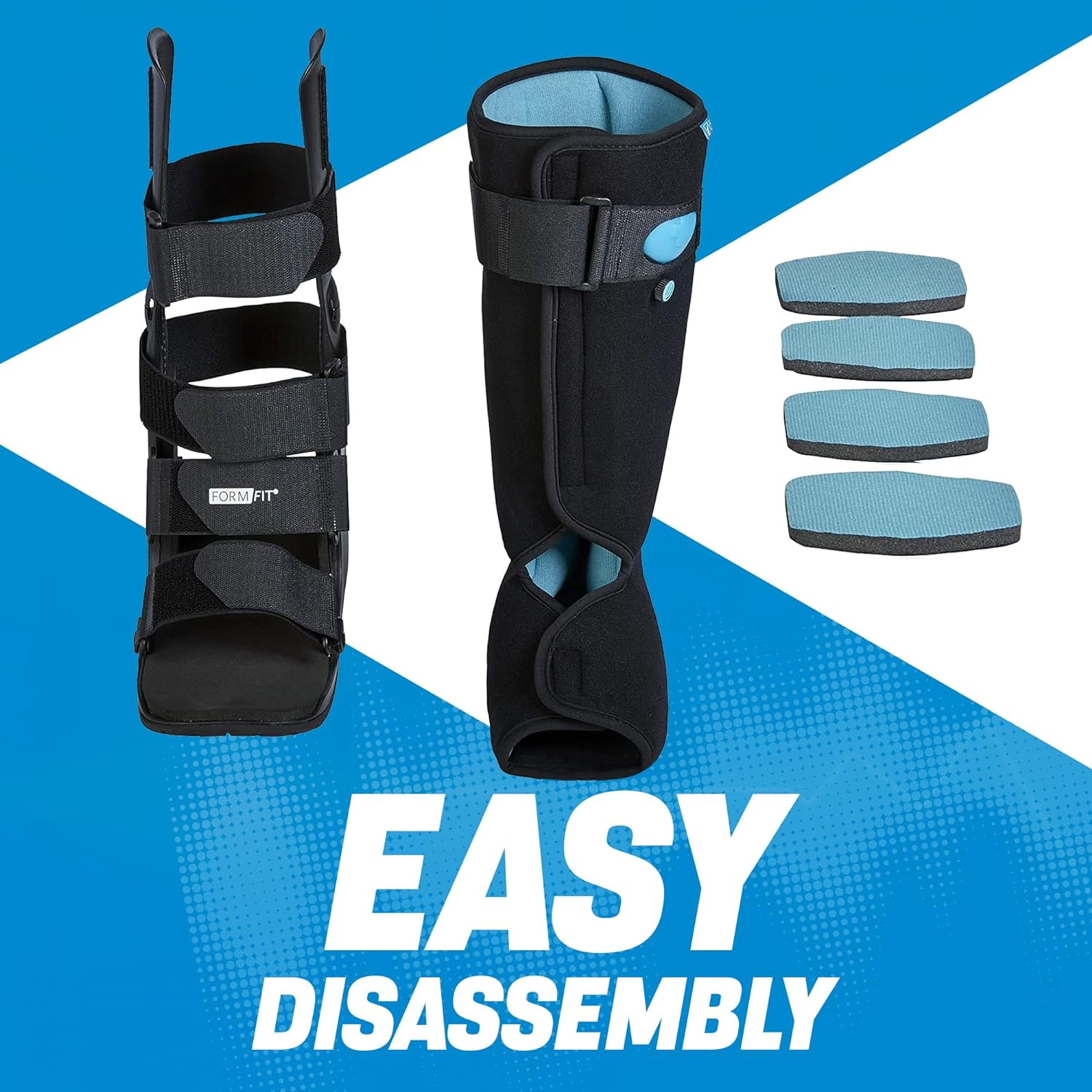 Ossur Form-Fit Moon Short Boot Air Walker, Small image number 1