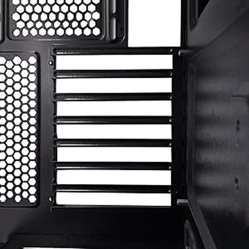 Wzenclave Upgrade Your PC Case with 5Pcs of Alloy Steel PCI Slot Cover Bracket for Improved Airflow and Dustproof Protection, 120X20X12Mm, Full Profile Expansion Slot Cover Plate Black with Screws image number 5