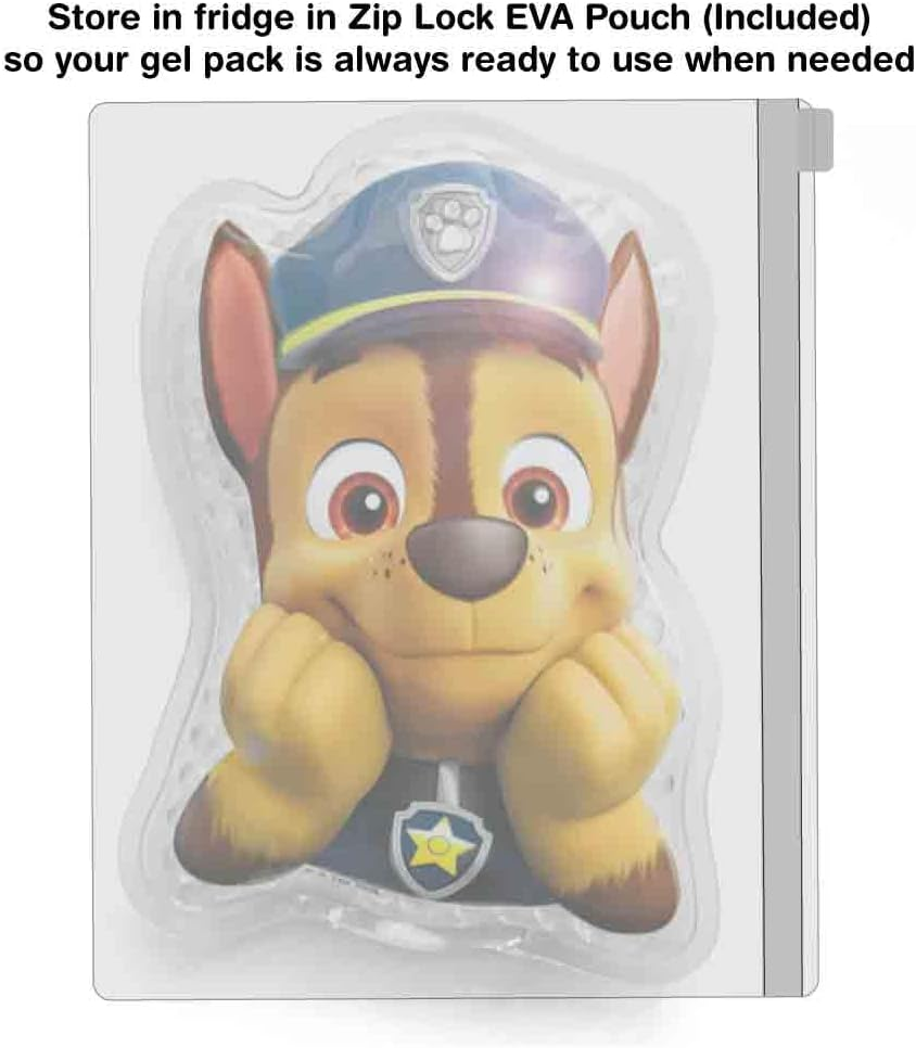 Paw Patrol Bruise Soother Gel Pack Soothes Little Bumps and Bruises. Re-Usable. image number 1