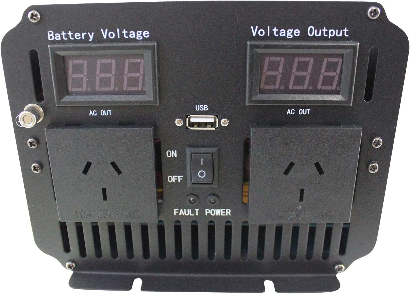 2500W/5000W Inverter 12V to 240V Pure Sine Wave Power Elinz Low High Voltage Input Short Circuit Output Overload Protection AUS Plug Car Caravan Ute SUV Truck Trailer Bus Camper 2Yr Warranty image number 1