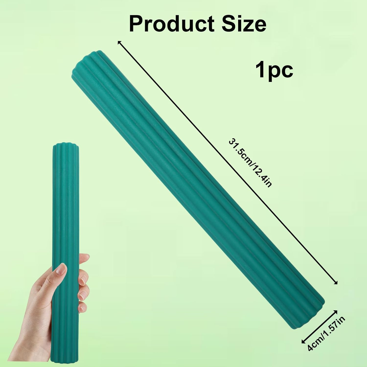 Tennis Elbow Therapy Bar - Resistance Band & Elbow Support-Grip Strength & Shoulder Flexibility, Fitness Equipment for Tennis Players & Arm Strength Training 15LB Green TPE image number 3