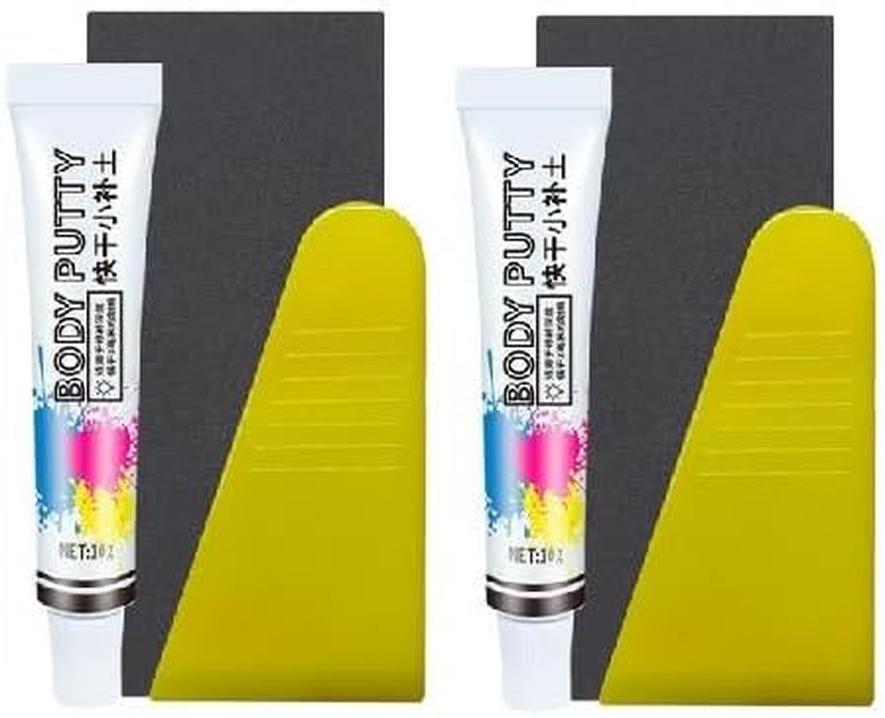 Car Body Filler Repair Kit, Car Dent Filler Putty, Car Scratch Filler Putty, Scratch Putty for Car, Putty Scratch Filler, Car Filler for Bodywork, for Dents, Scratches, Peeling Paint