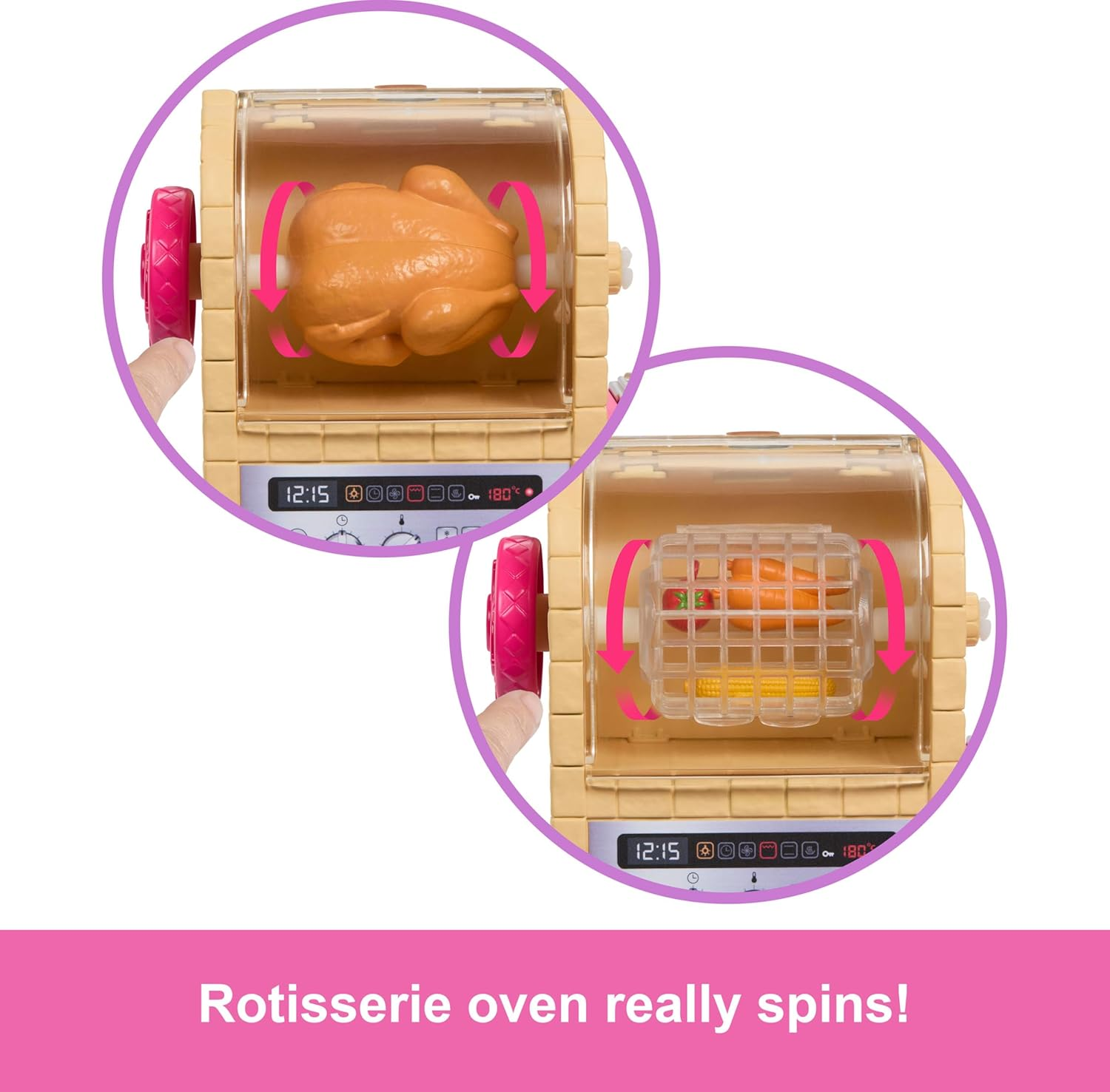 Barbie and Teresa Recipe for Friendship Teresa Fashion Doll & Kitchen Playset with 20+ Accessories Including Color-Change Cookies image number 4