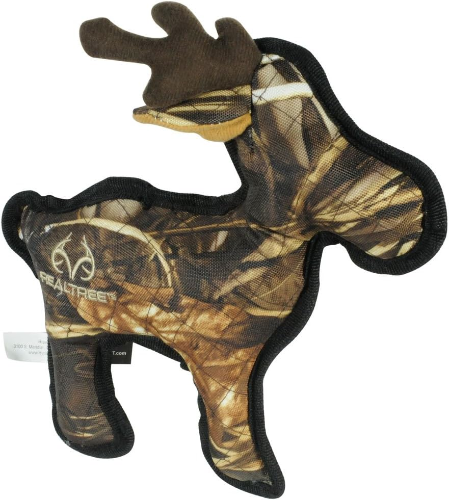 Hyper Pet Realtree Moose Interactive Dog Toy, Camo, for All Breed Sizes image number 2
