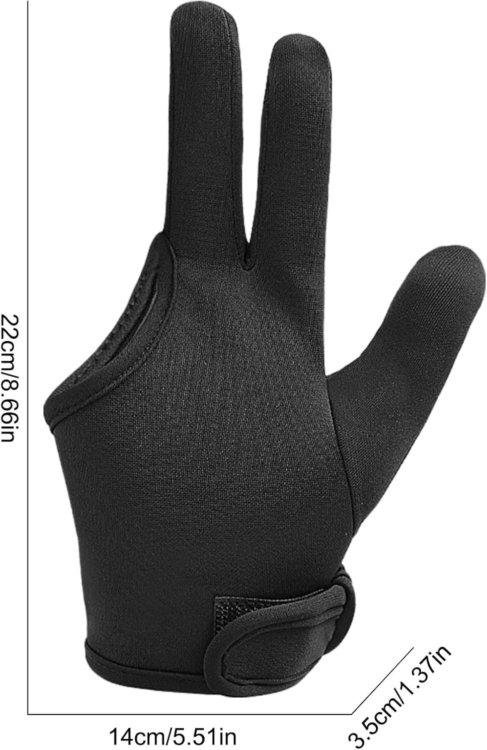 Curling Wand Gloves - 3 Finger Heat Resistant Elastic Mittens for Curling Wand | Machine Washable Comfortable Professional Hair Styling Tools for Hair Straighteners image number 2