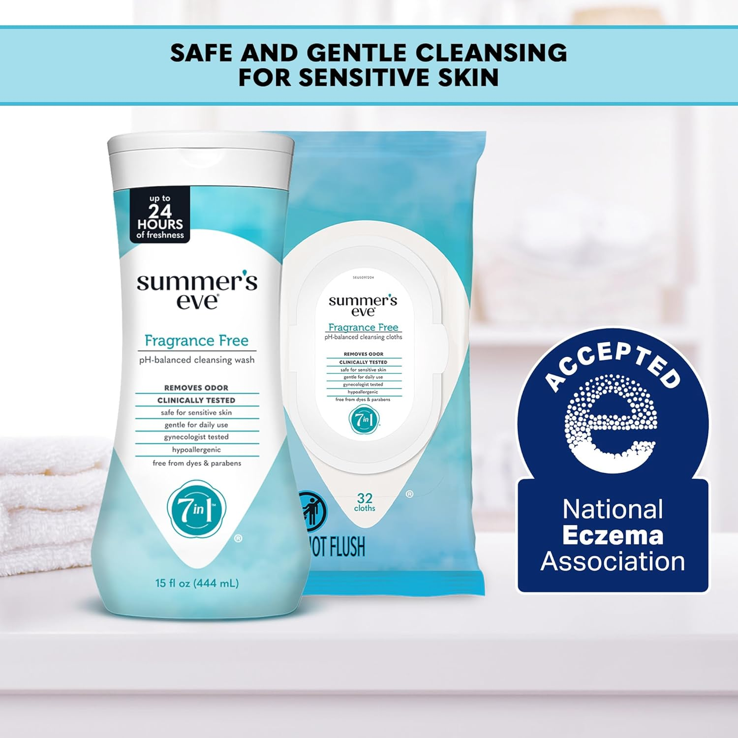 Summer'S Eve Cleansing Wash | Fragrance Free | Gynecologist Tested | 15 Fl. Oz image number 5