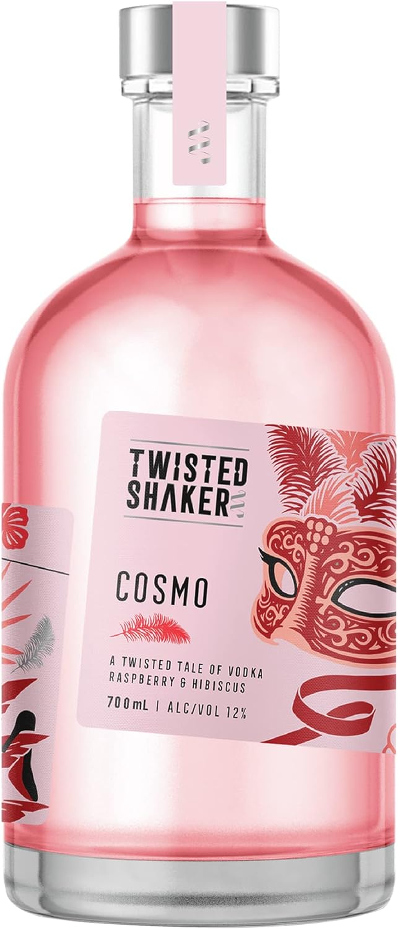 Twisted Shaker Raspberry Hibiscus Cosmo Pre Batched Cocktail (700 Ml) image number 2