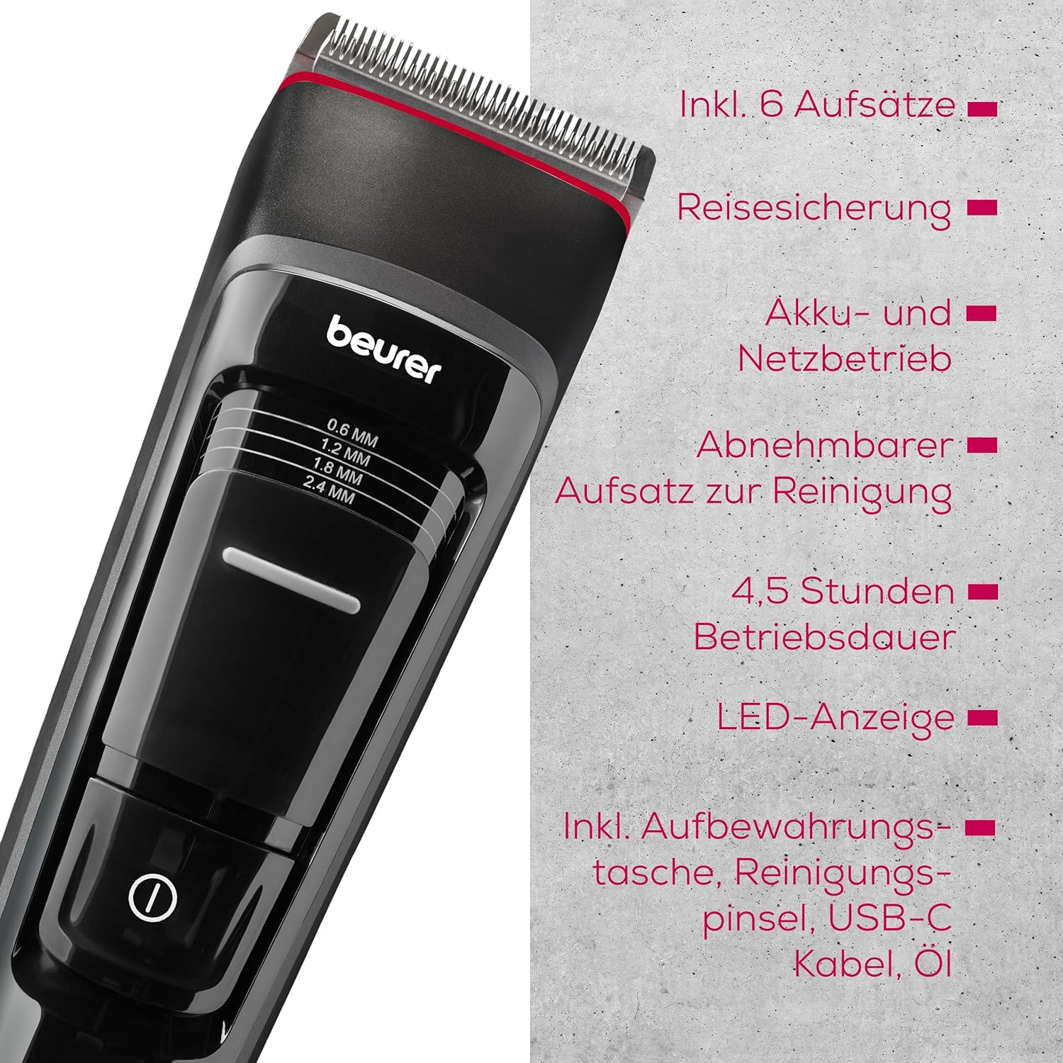 Beurer MN05X Hair Trimmer image number 6