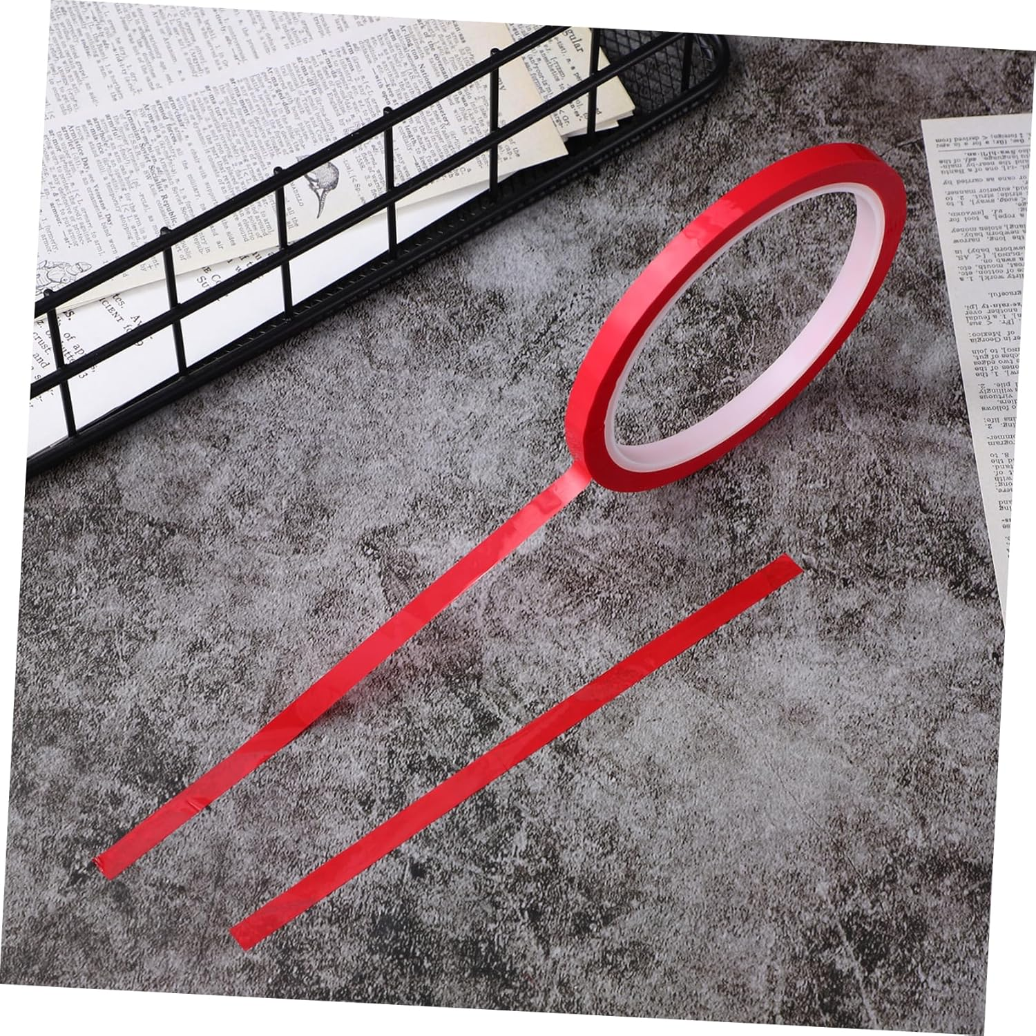 Operitacx 2Rolls Auto Trim Adhesive Tape Car Decorative Strip Automotive Tape for Car Detailing