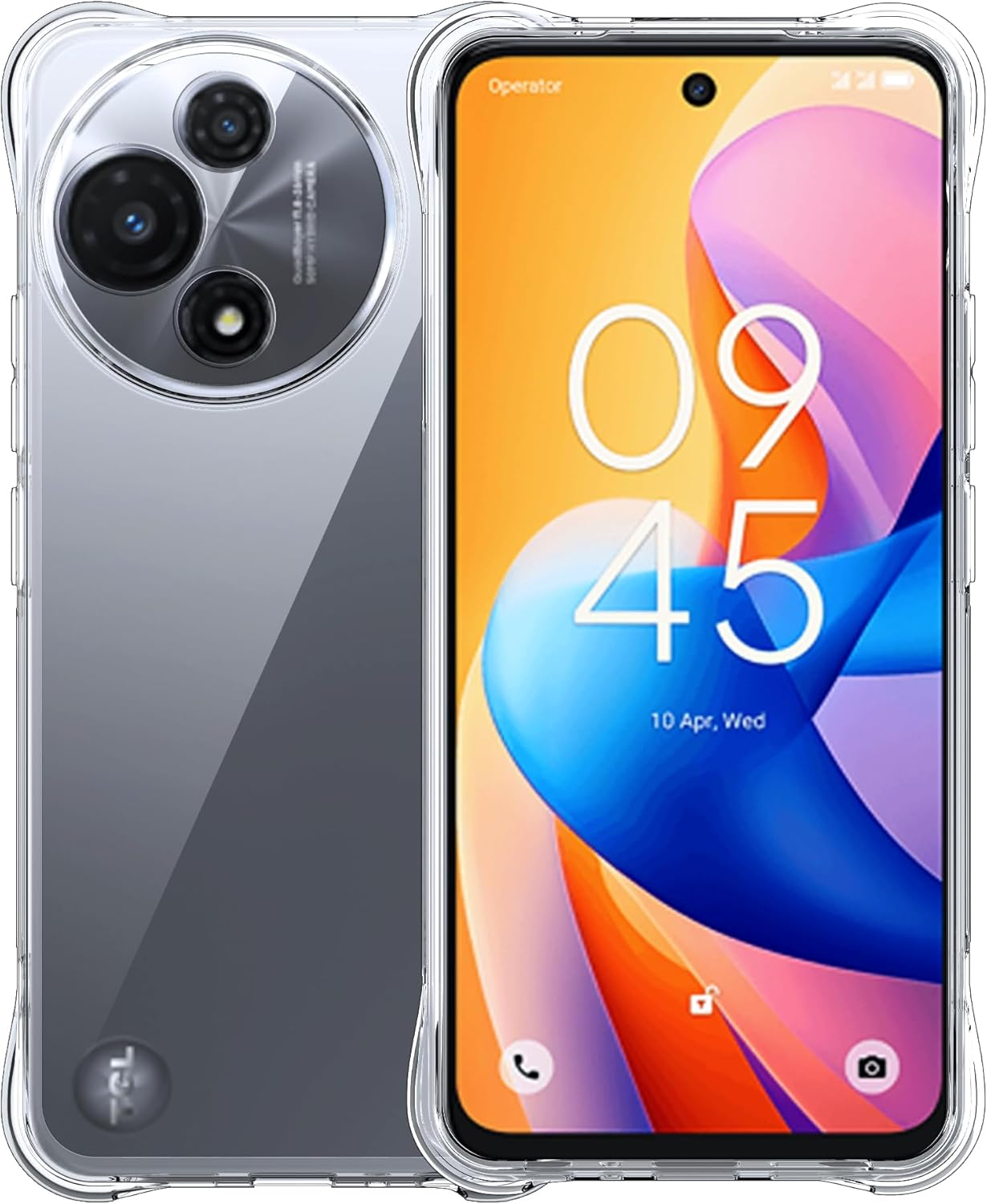 CAUHENYEE Transparent Case for Oneplus Nord CE5 5G Mobile Phone Case, Thin, Soft, Transparent TPU Case, Scratch-Resistant, Shockproof - Honor 400 Lite image number 5