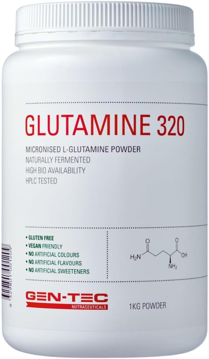 Gen-Tec Nutrition Glutamine Powder, 1 Kilograms