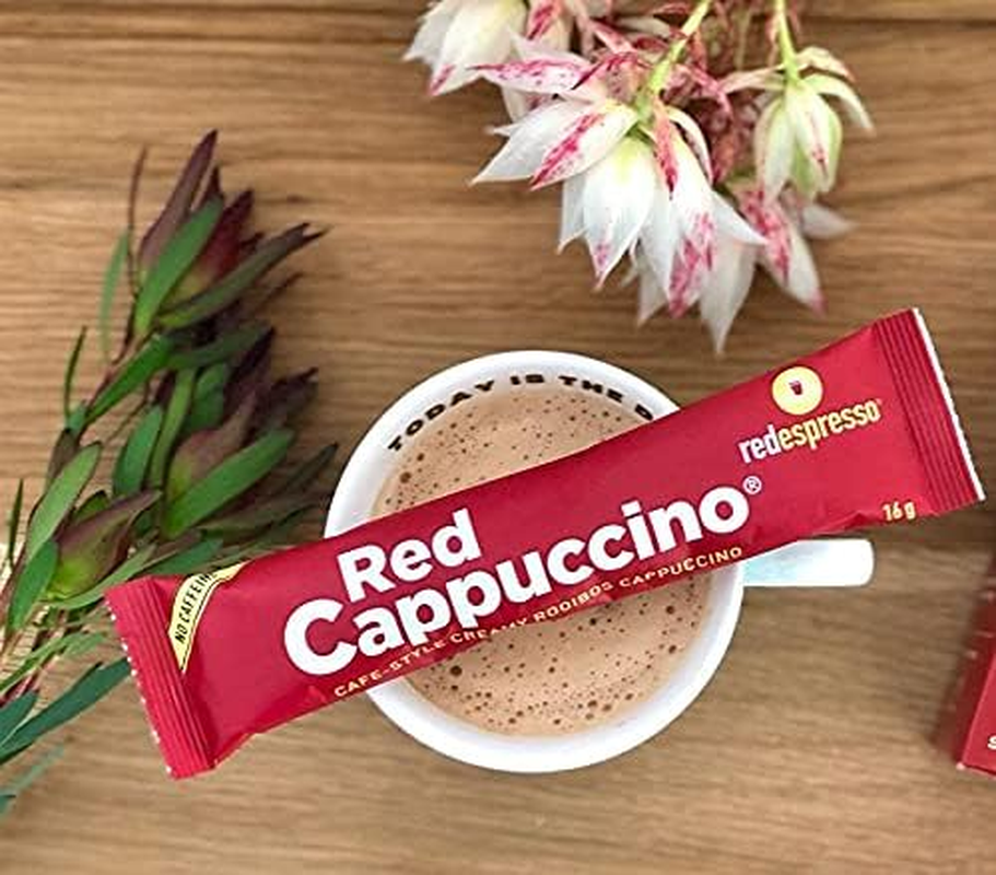 Red Espresso Instant Red Cappuccino Rooibos Sachets 16 G X 10 Sachets image number 2