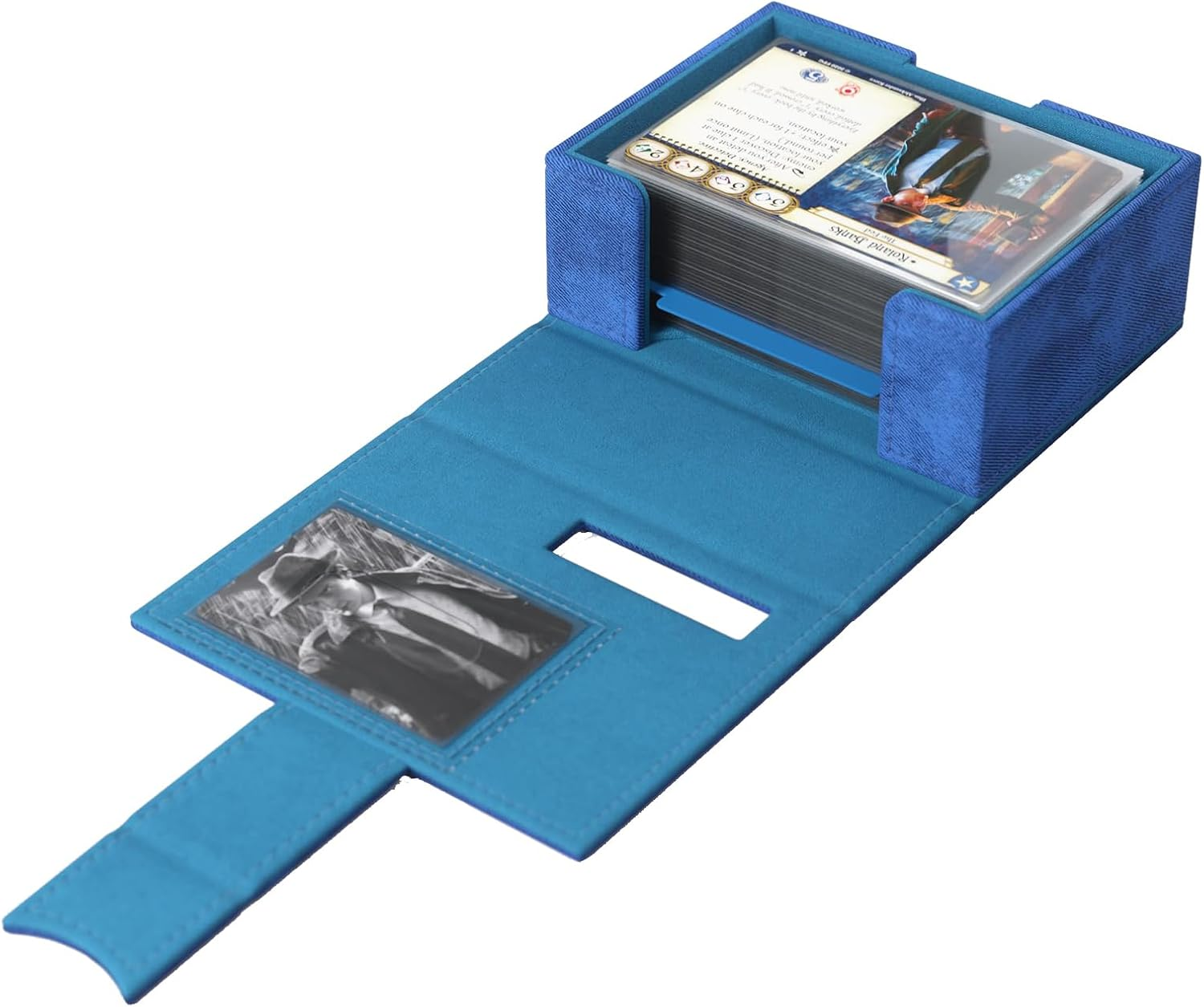 Gamegenic | Arkham Horror Investigator Deck Tome Guardian Blue image number 6