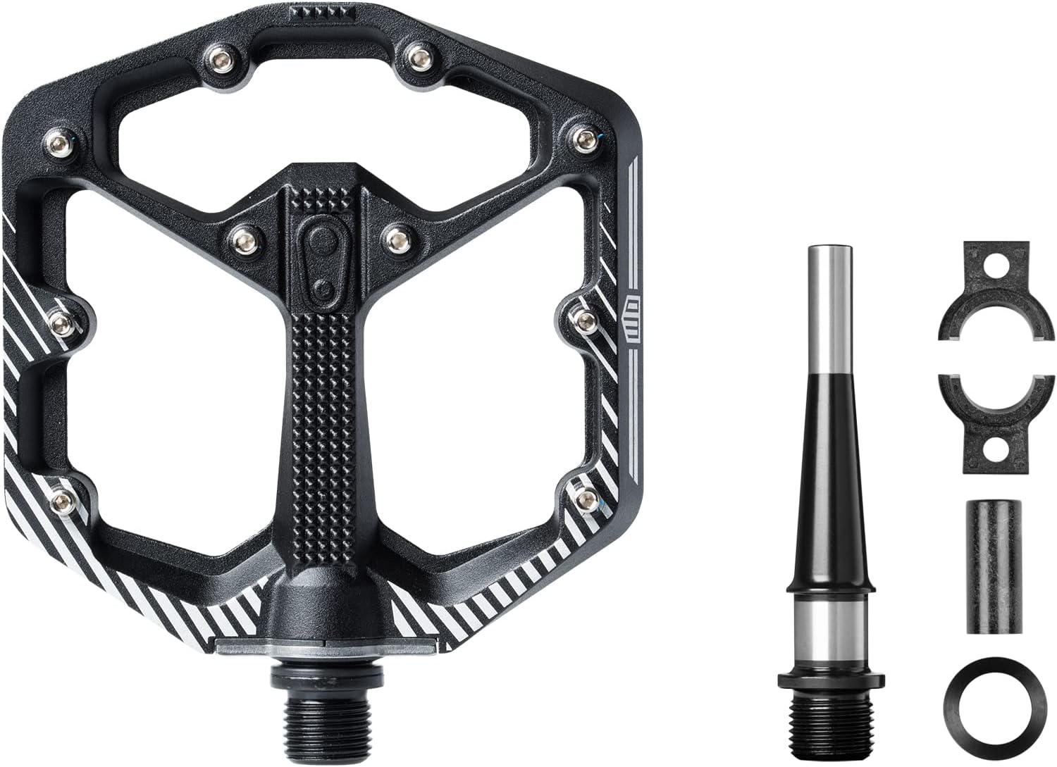Crankbrothers Stamp Flat Pedal for BMX/MTB Bike - Bicycle Pedal, Minimalist Profile, Adjustable Grip image number 3