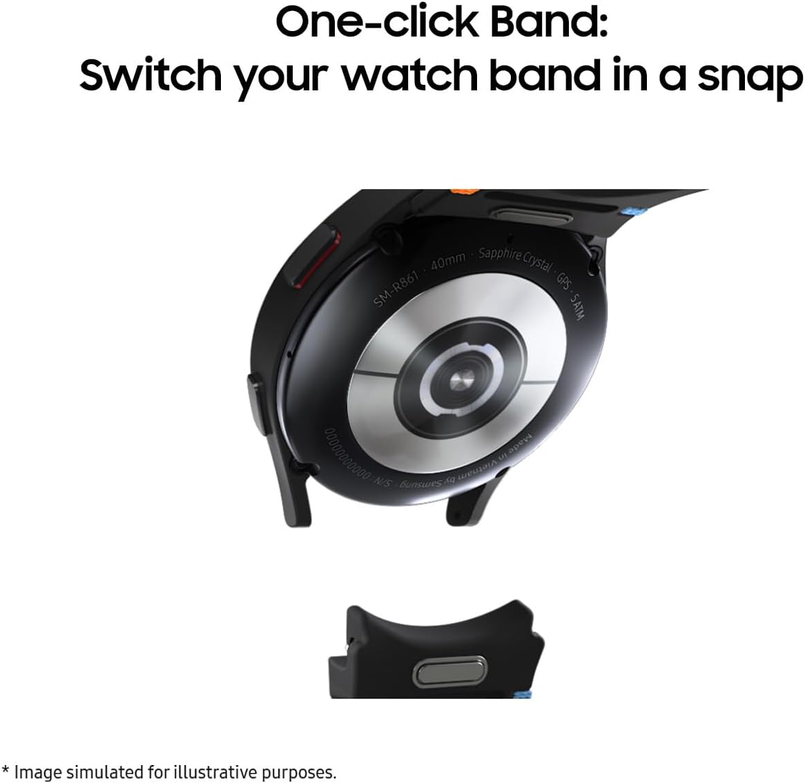 Samsung Galaxy Watch FE Smart Watch, Health Monitoring Fitness Tracking, 40Mm Bluetooth Black - Black image number 6