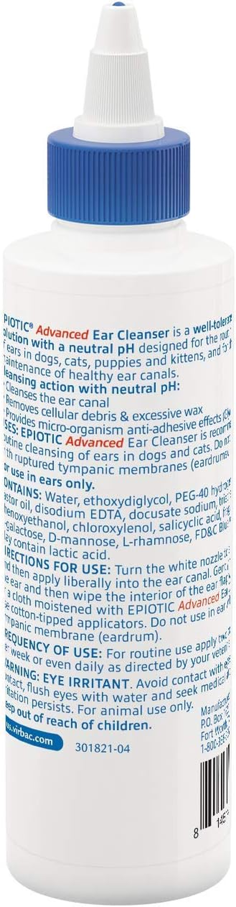 Virbac Epi-Otic Advanced Ear Cleanser for Dogs and Cats () image number 4