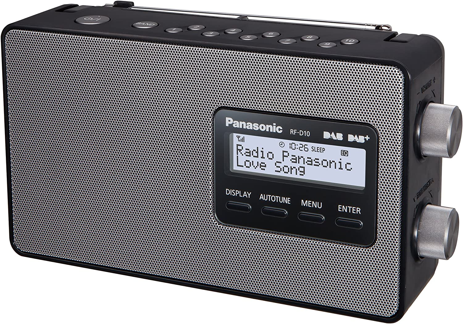 Panasonic Portable Digital DAB+ FM Radio (RF-D10GN-K) image number 6