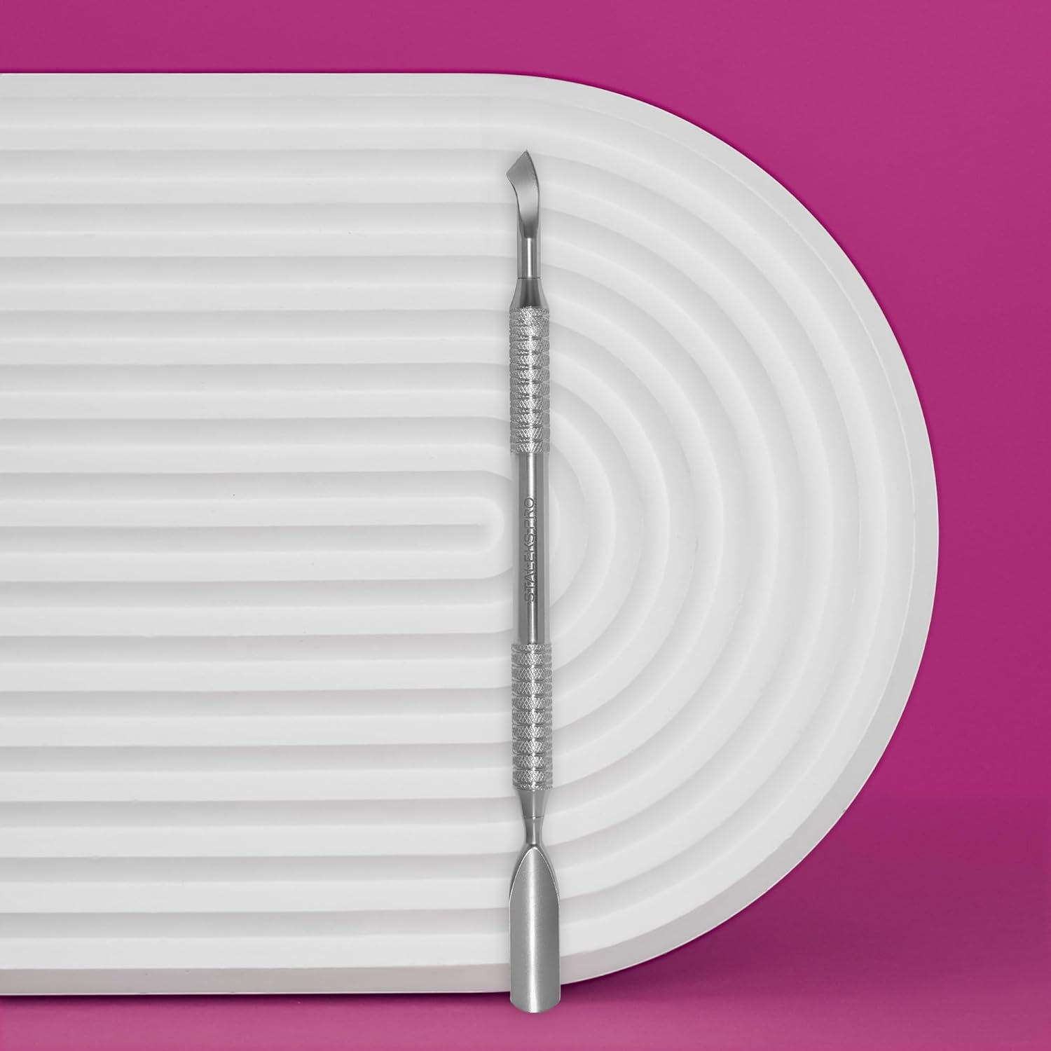 STALEKS PRO for Natury Nails Cuticle Pusher - Manicure and Pedicure - Stainless Steel Expert 30/4.2 image number 4