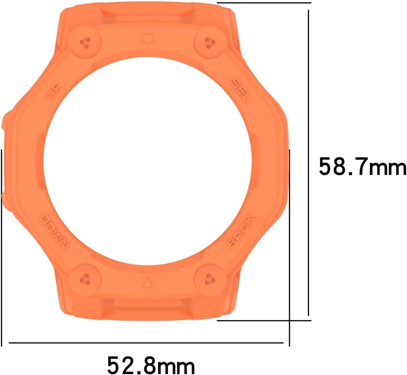 FTRONGRT Case Compatible with Amazfit T-Rex 3 Pro 48 Mm, Soft, Scratch-Resistant, Hollow TPU Protective Case, Jungle Green image number 5