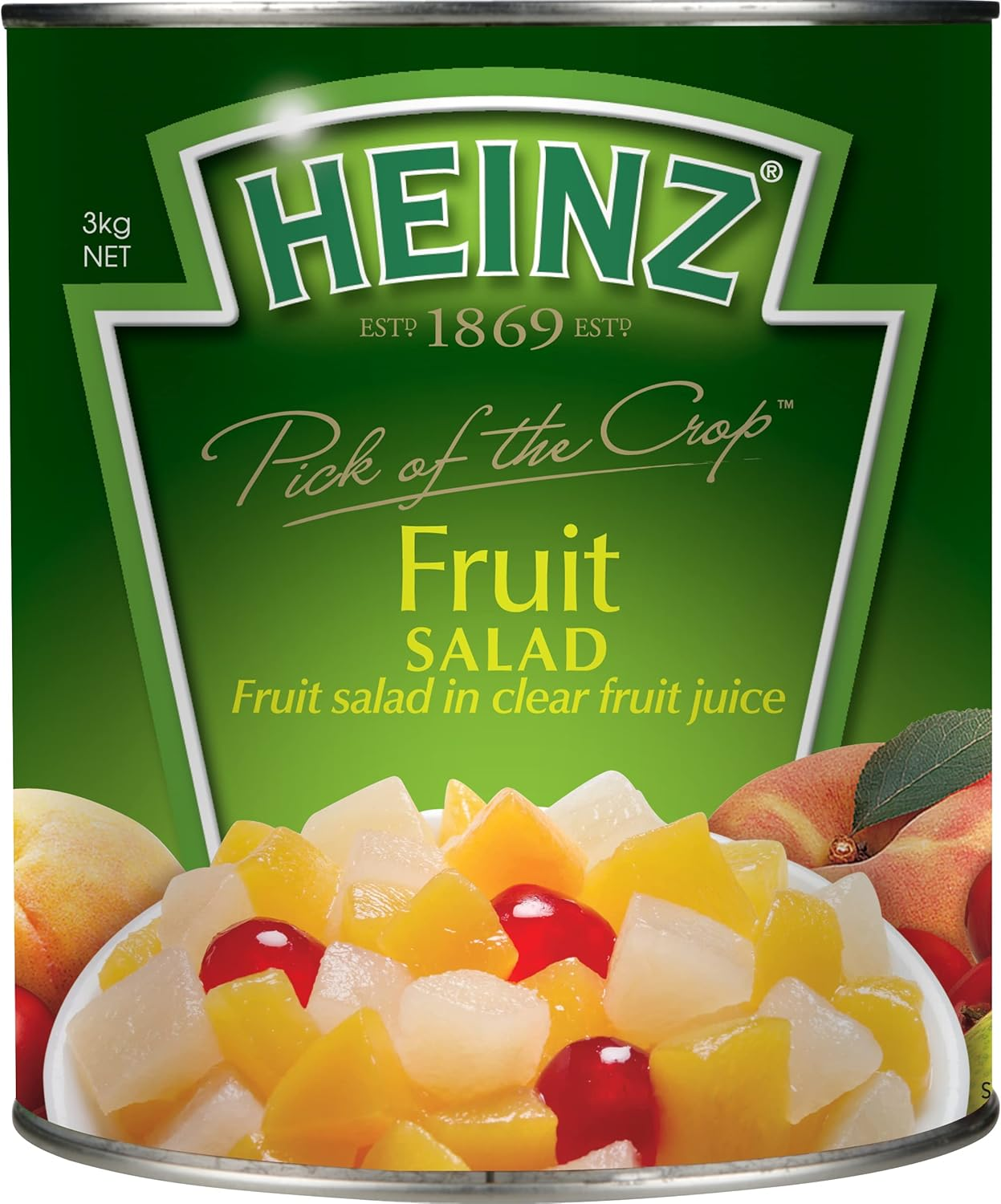 Heinz Fruit Salad Pieces in Juice Catering Bulk Tin Tinned Fruit Canned Fruit 3Kg
