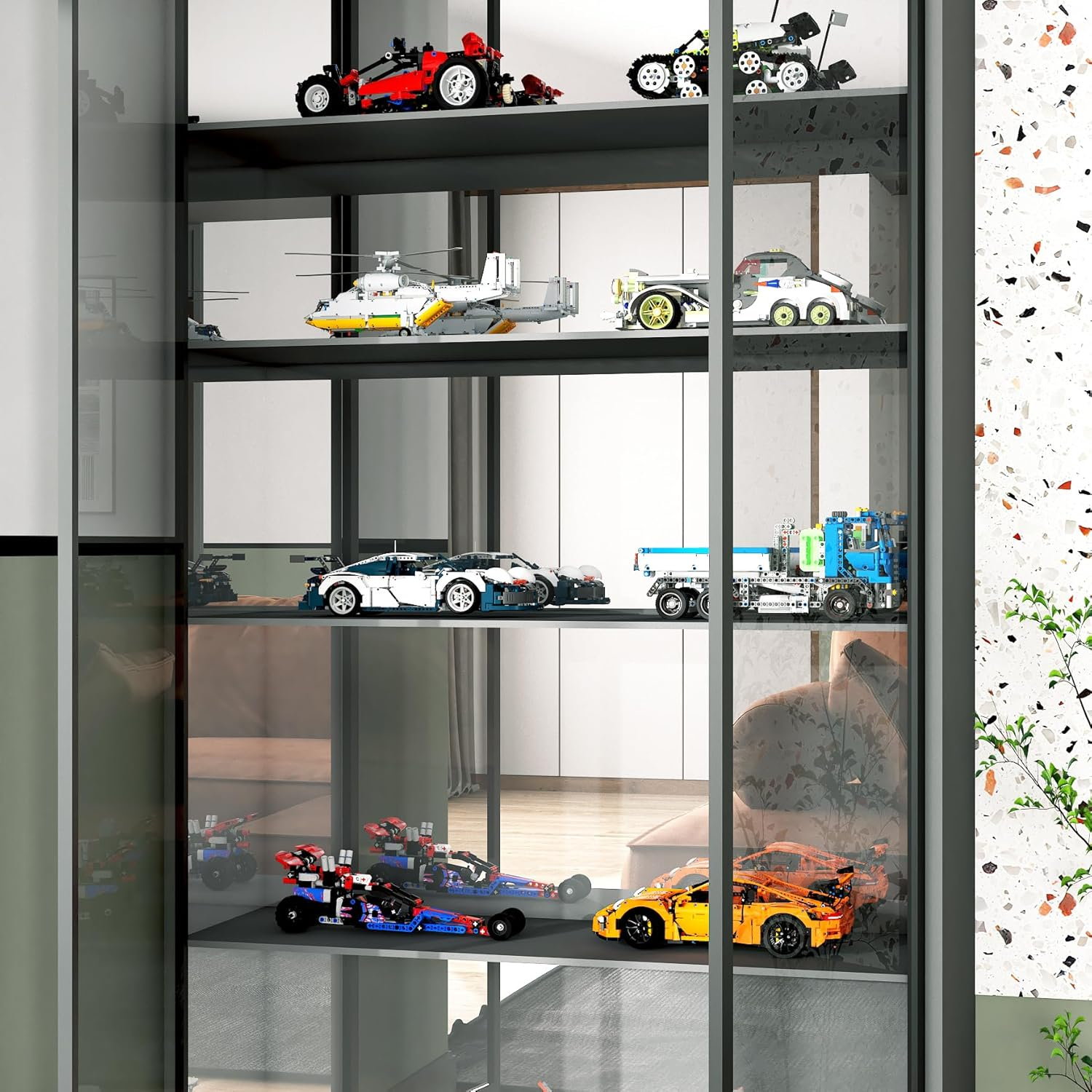 WESTICK Mirror Sticker for Walls Self Adhesive Mirror Contact Paper Peel and Stick Vinyl Mirror Wallpaper Stickers for DIY Home Decor Bedroom Door Cabinets Craft Countertops Dresser 15.75" X 80"