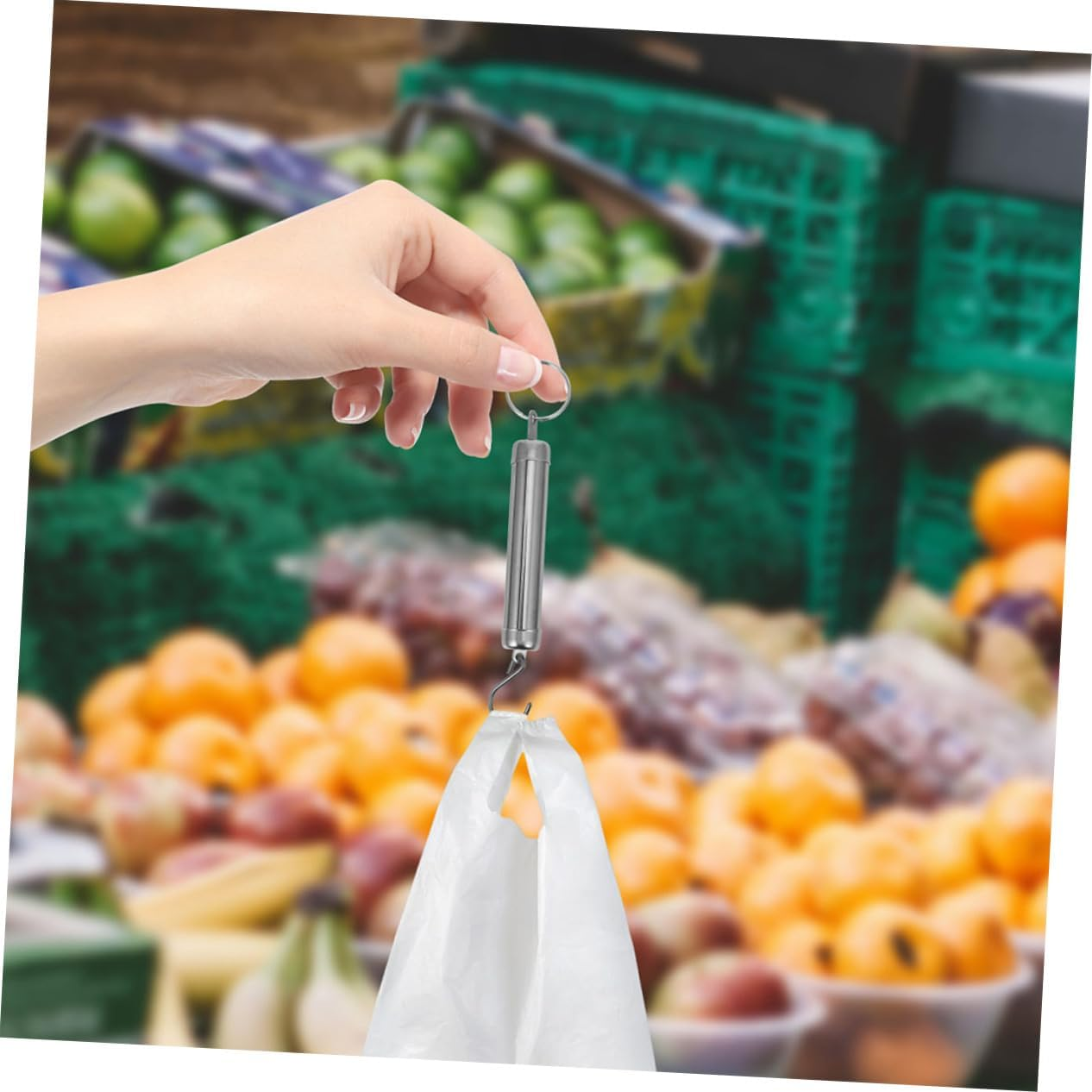 SHOWERORO 3Pcs Compact Manual Spring Weighing Scales Portable Mechanical Luggage Scale for Grocery Shopping Travel Household Use High Accuracy Design image number 6