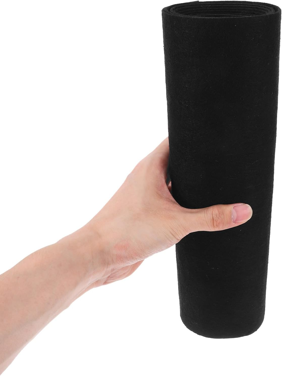 Milisten Fabric Planter Liner Roll Non Woven Plant Felt Liner Roll Black Coco Liners Roll Alternative Coconut Basket Liner Roll Replacement for Planter Hanging Flower Basket Window Box image number 5