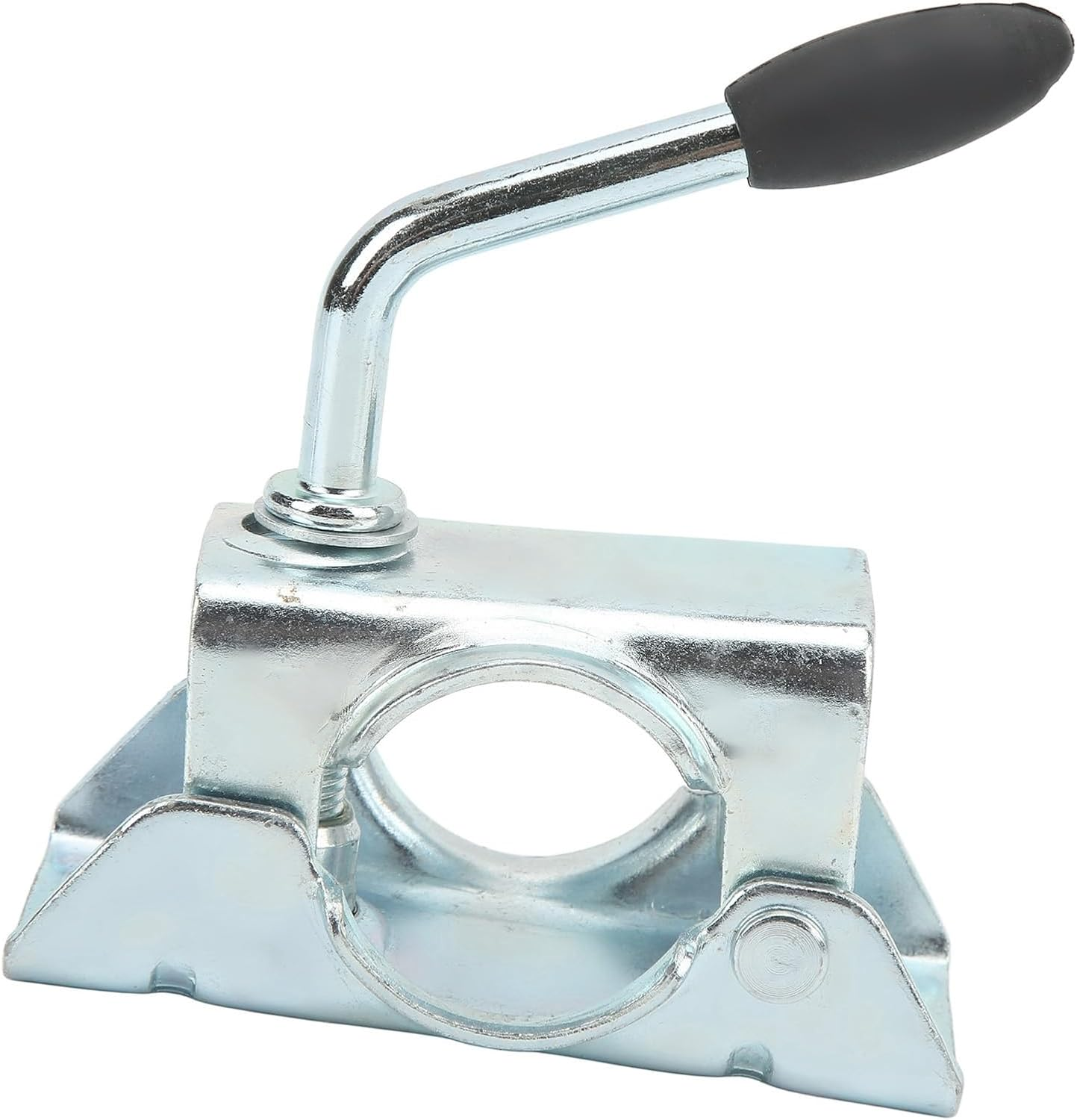 Split Fixing Bracket with Clamp, Practical 48Mm/1.89In Heavy Duty Rustproof Professional Wheel Holder for Camper Trailer image number 6