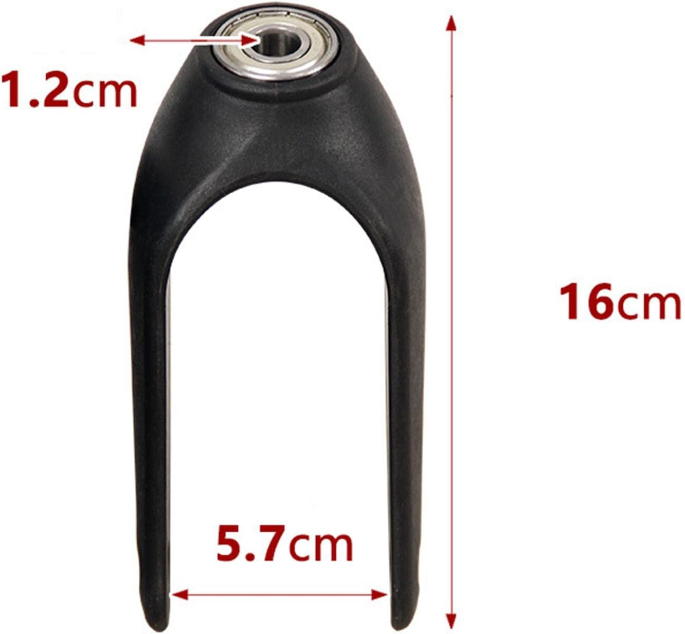 Wheelchairs Front Fork Accessories for Front Castor Wheels 8 In