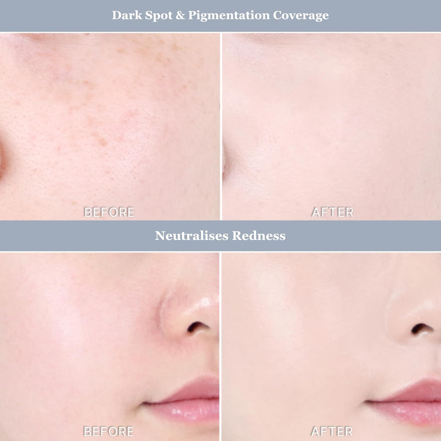 ABOUT TONE Skin Layer Fit Cushion (22 IVORY, Pack of 1) image number 5