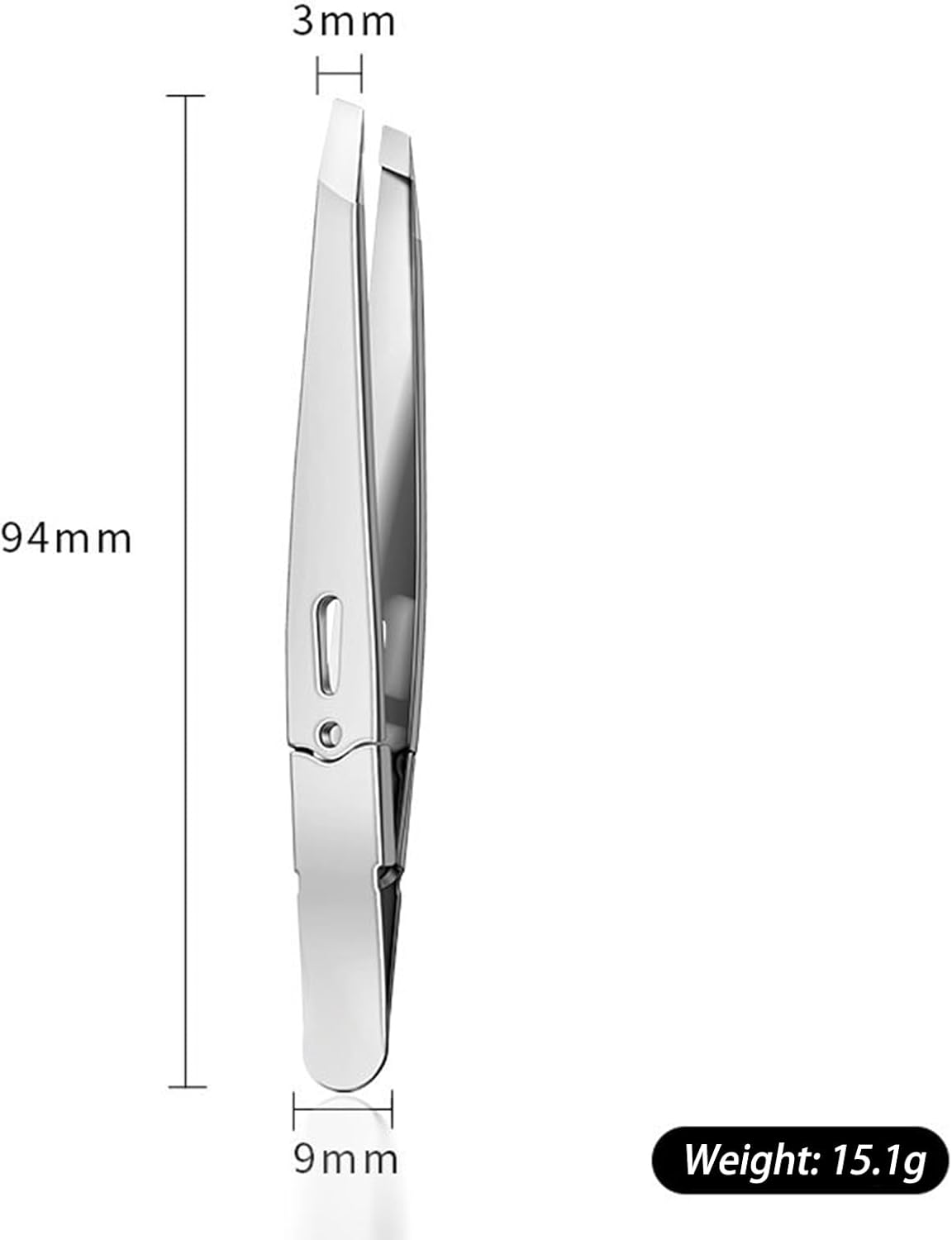 Yxvyxymyxxg Tweezers Professional Precision Hair Removal Tool for Facial Hair and Eyebrow Shaping with Slant Tip Design