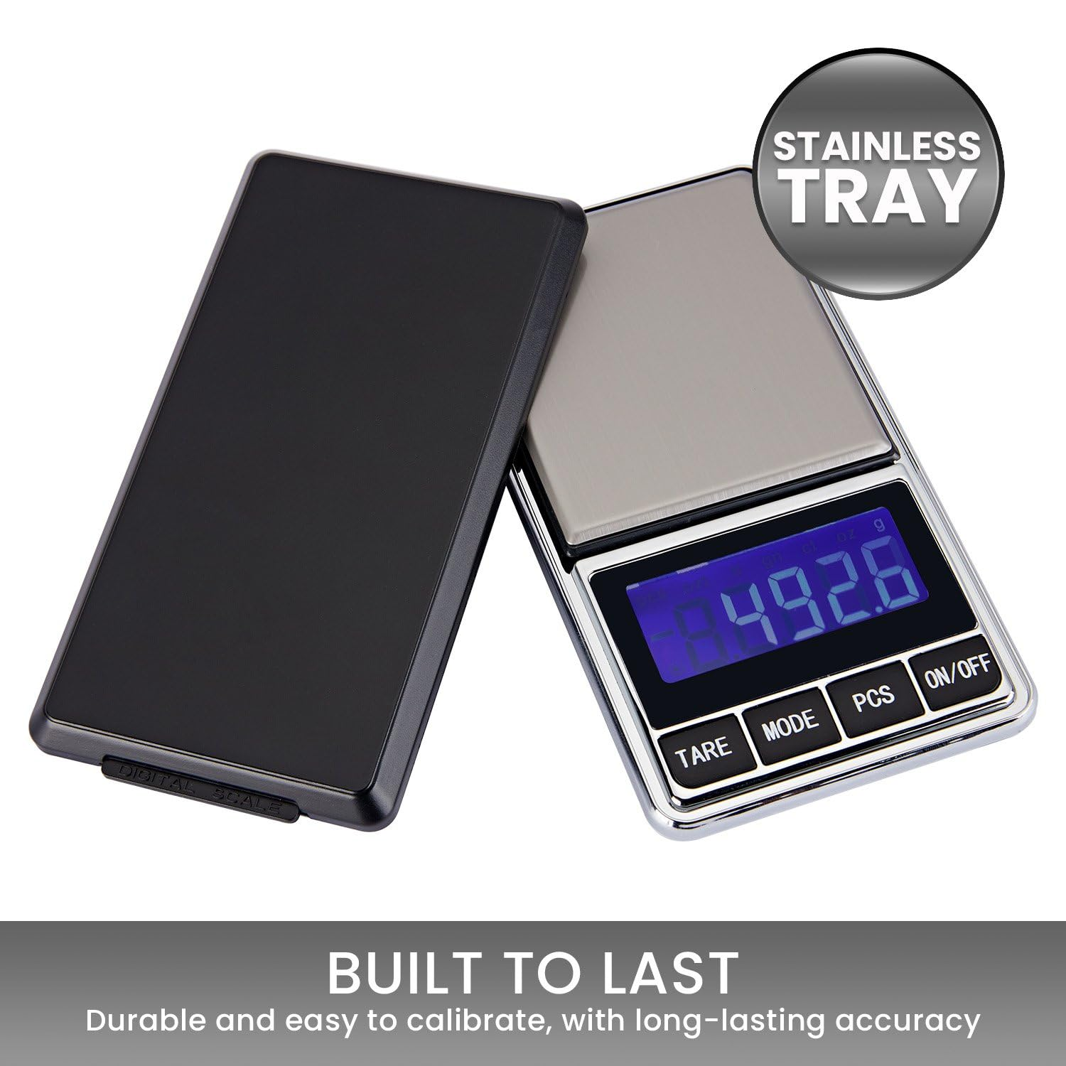 Klika 500G Digital Pocket Scales Kitchen Digital Electronic 0.1 Accuracy 10 Milligram Micro Gm image number 3